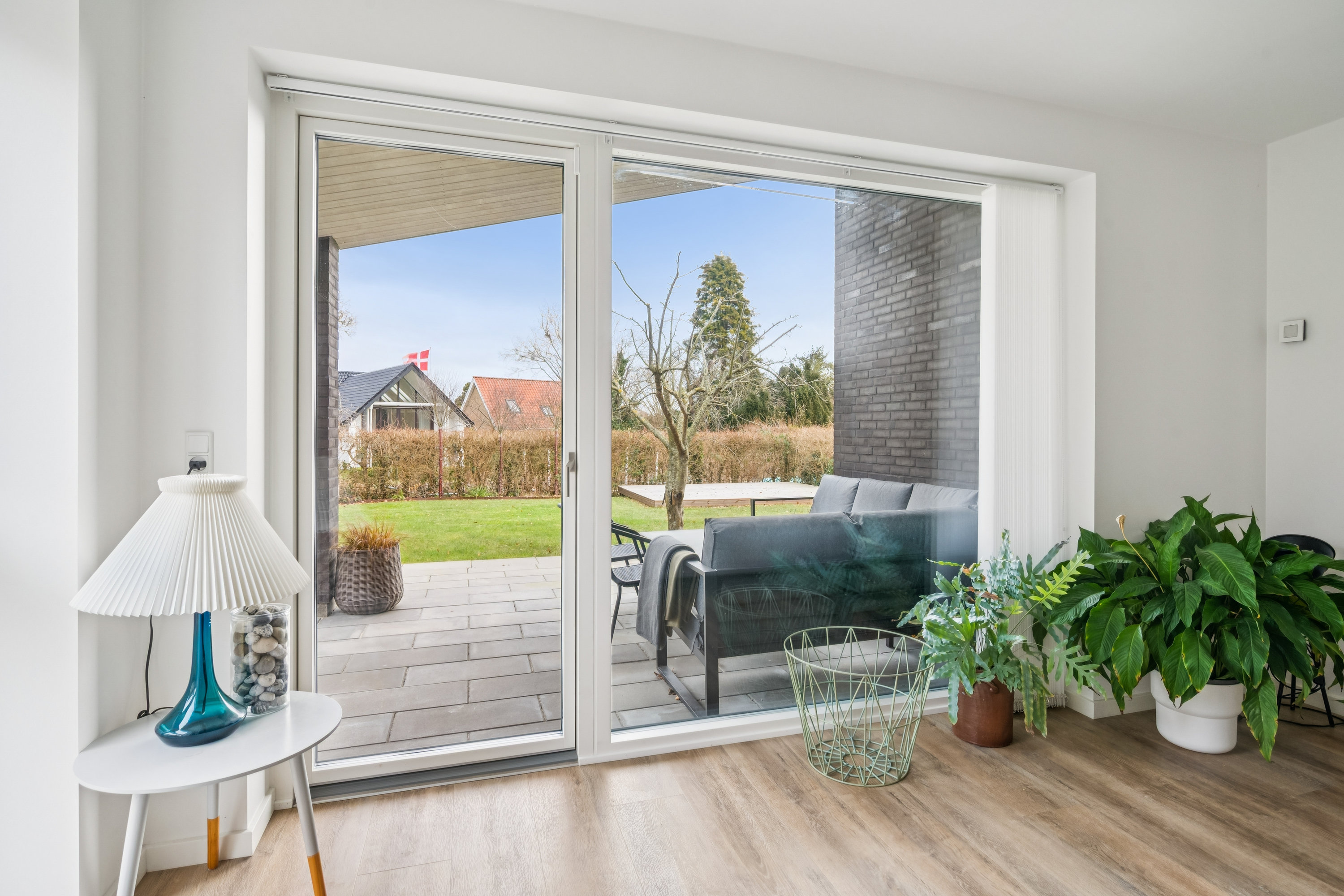 Fremhævet stue billede i fuldskærmstilstand. Billede af Firkløvervej 17, 8240 Risskov