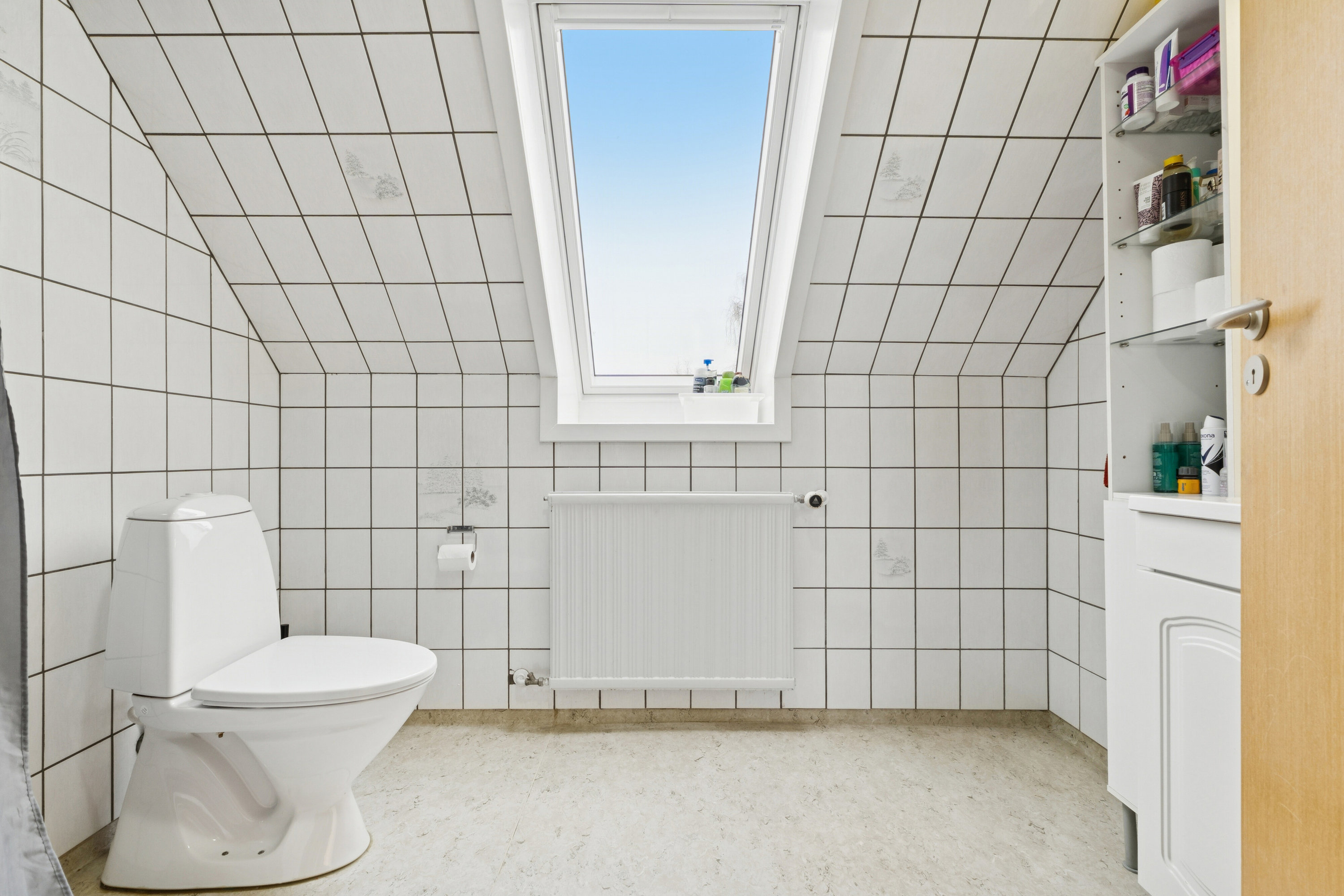 Fremhævet badeværelse billede i fuldskærmstilstand. Billede af Hovmarken 27, Skellerup, 5540 Ullerslev