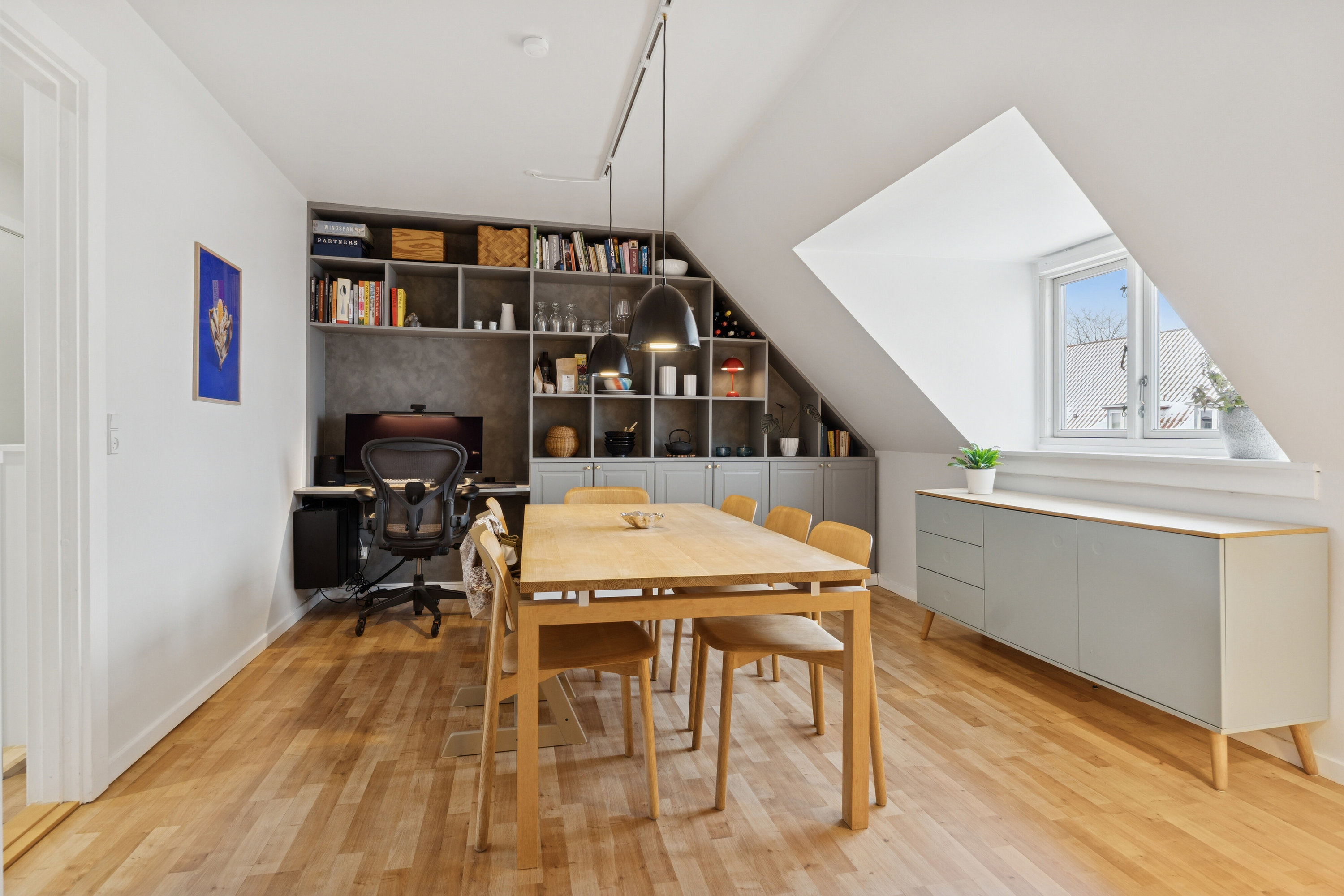 Fremhævet spisestue billede i fuldskærmstilstand. Billede af Bonkesvej 12, 2. th., 2650 Hvidovre