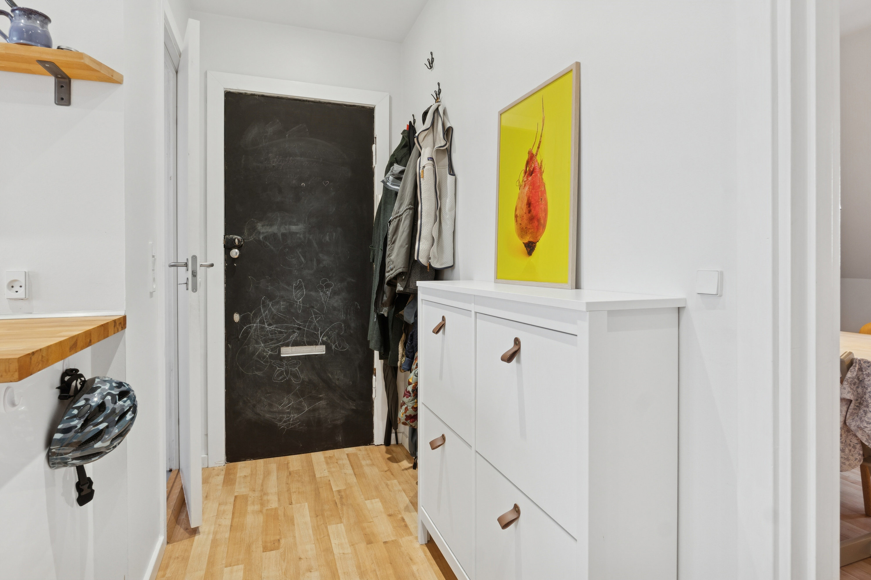 Fremhævet gang billede i fuldskærmstilstand. Billede af Bonkesvej 12, 2. th., 2650 Hvidovre