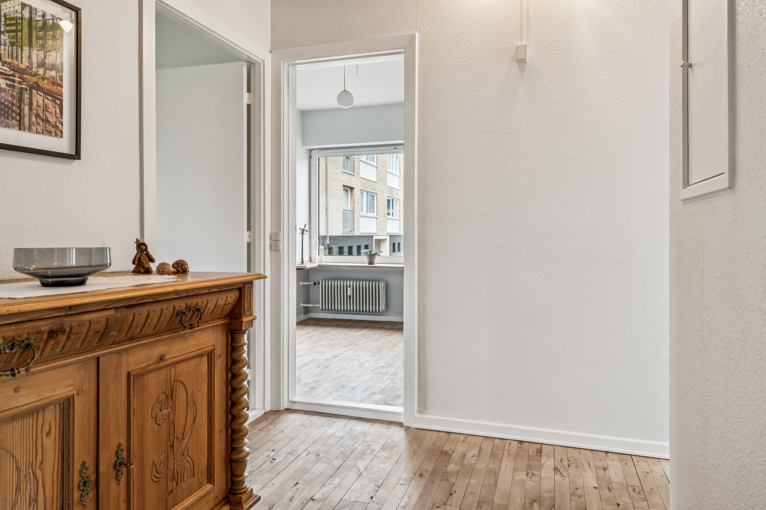 Fremhævet gang billede i fuldskærmstilstand. Billede af Provstejorden 10, st.. tv., 9000 Aalborg