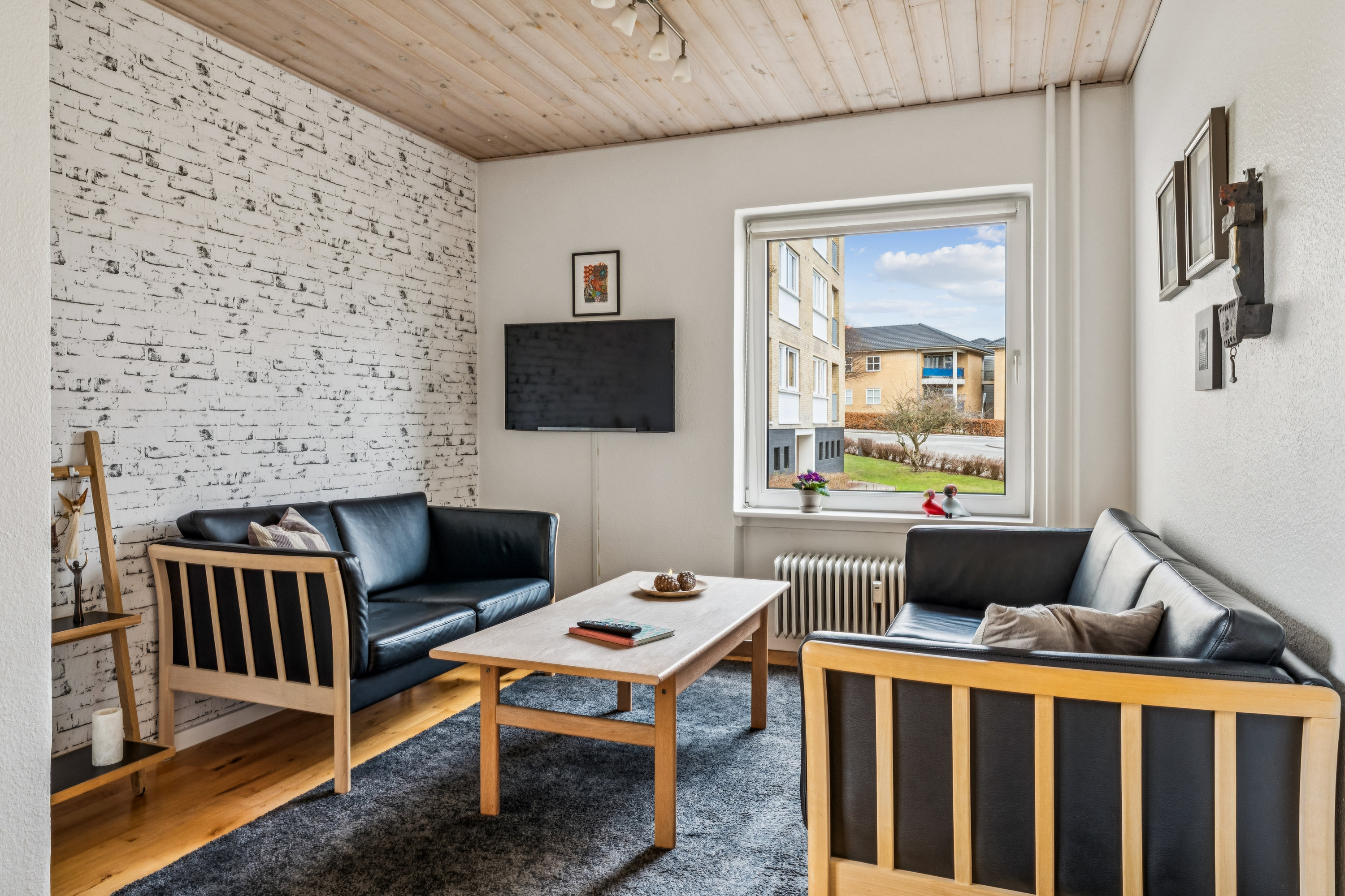 Fremhævet stue billede i fuldskærmstilstand. Billede af Provstejorden 10, st.. tv., 9000 Aalborg