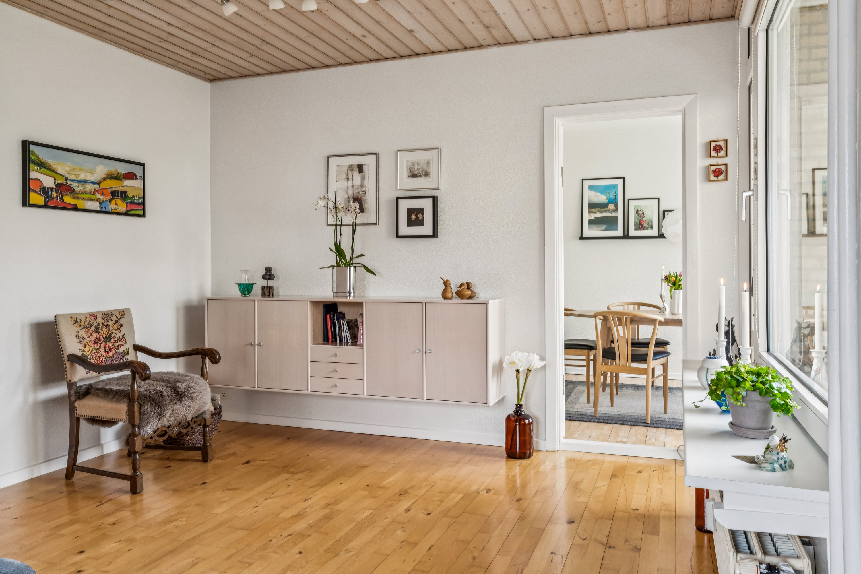 Fremhævet stue billede i fuldskærmstilstand. Billede af Provstejorden 10, st.. tv., 9000 Aalborg