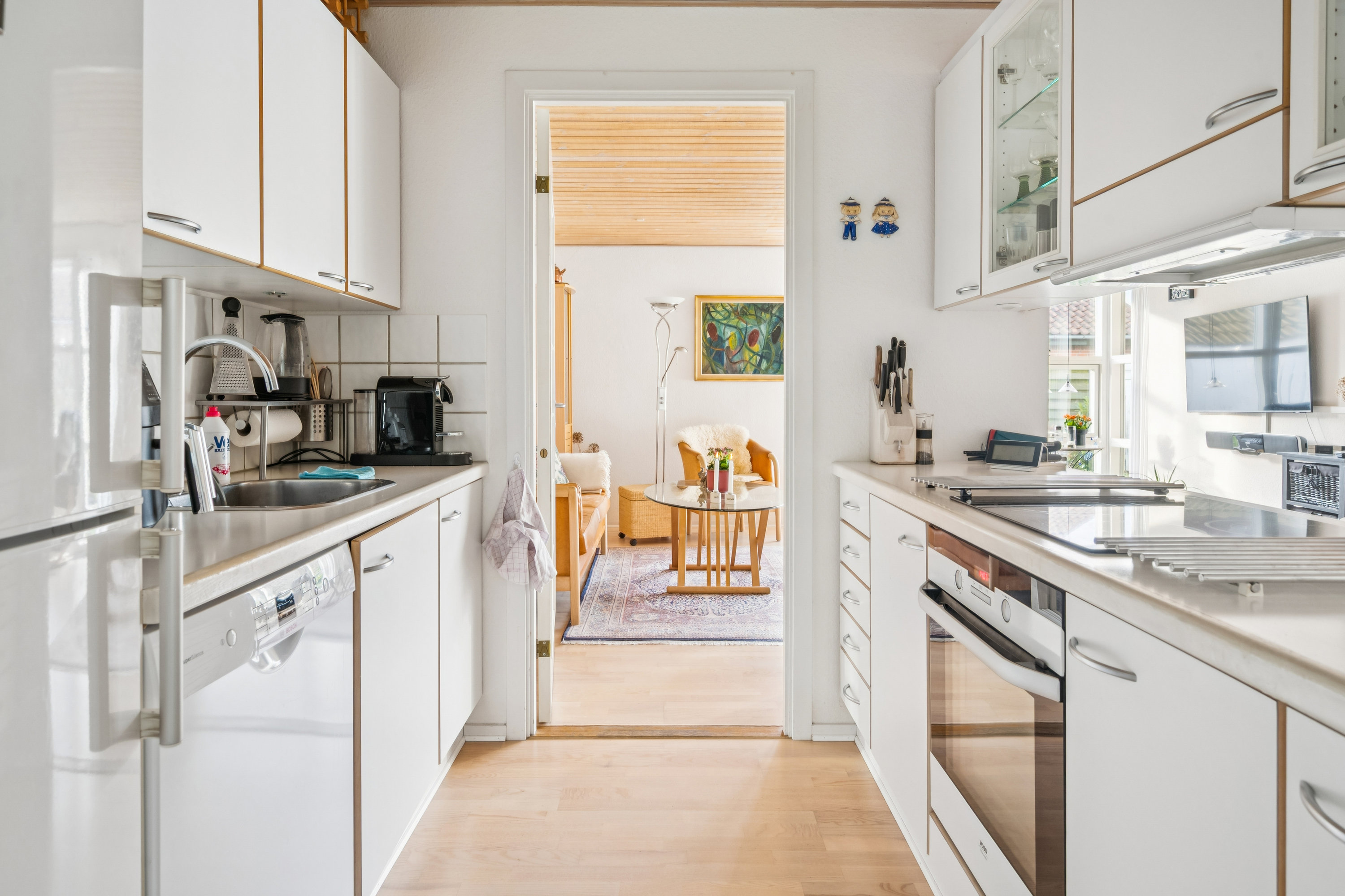 Fremhævet køkken billede i fuldskærmstilstand. Billede af Brovej 3, 8250 Egå