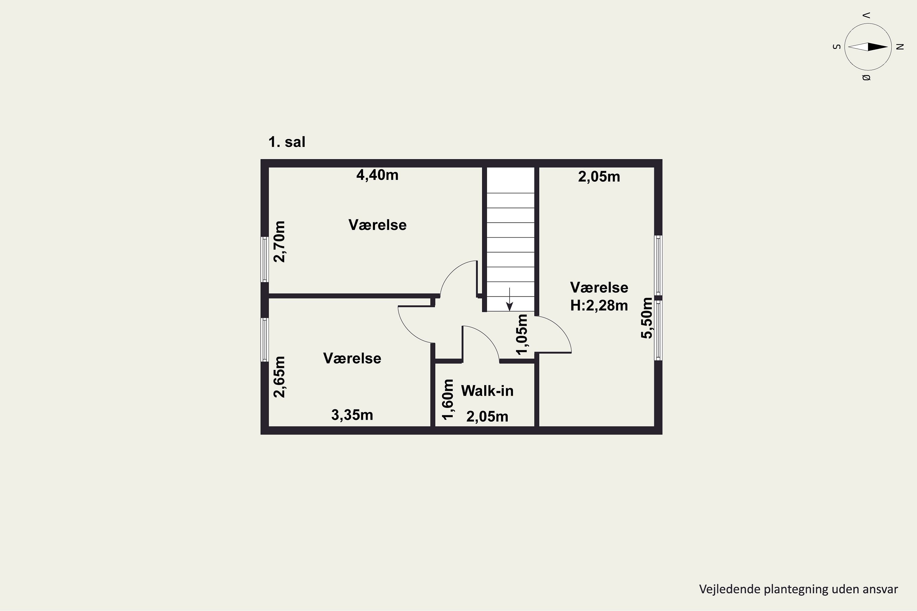 Plantegninger billede af Pernillevej 2, Hasseris, 9000 Aalborg