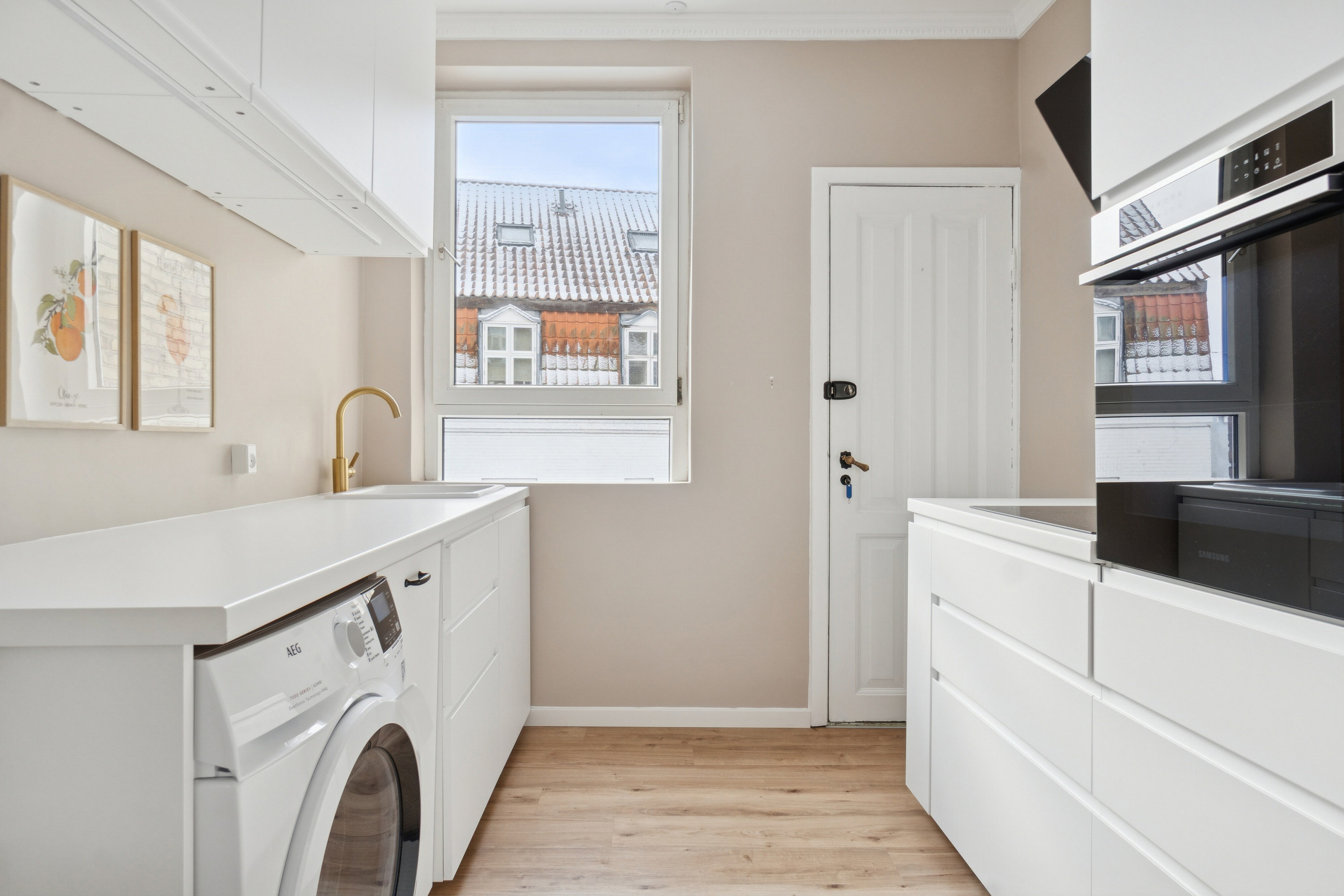 Miniaturebillede 2: bryggers. Billede af Løvegade 51A, 1. tv., 4200 Slagelse