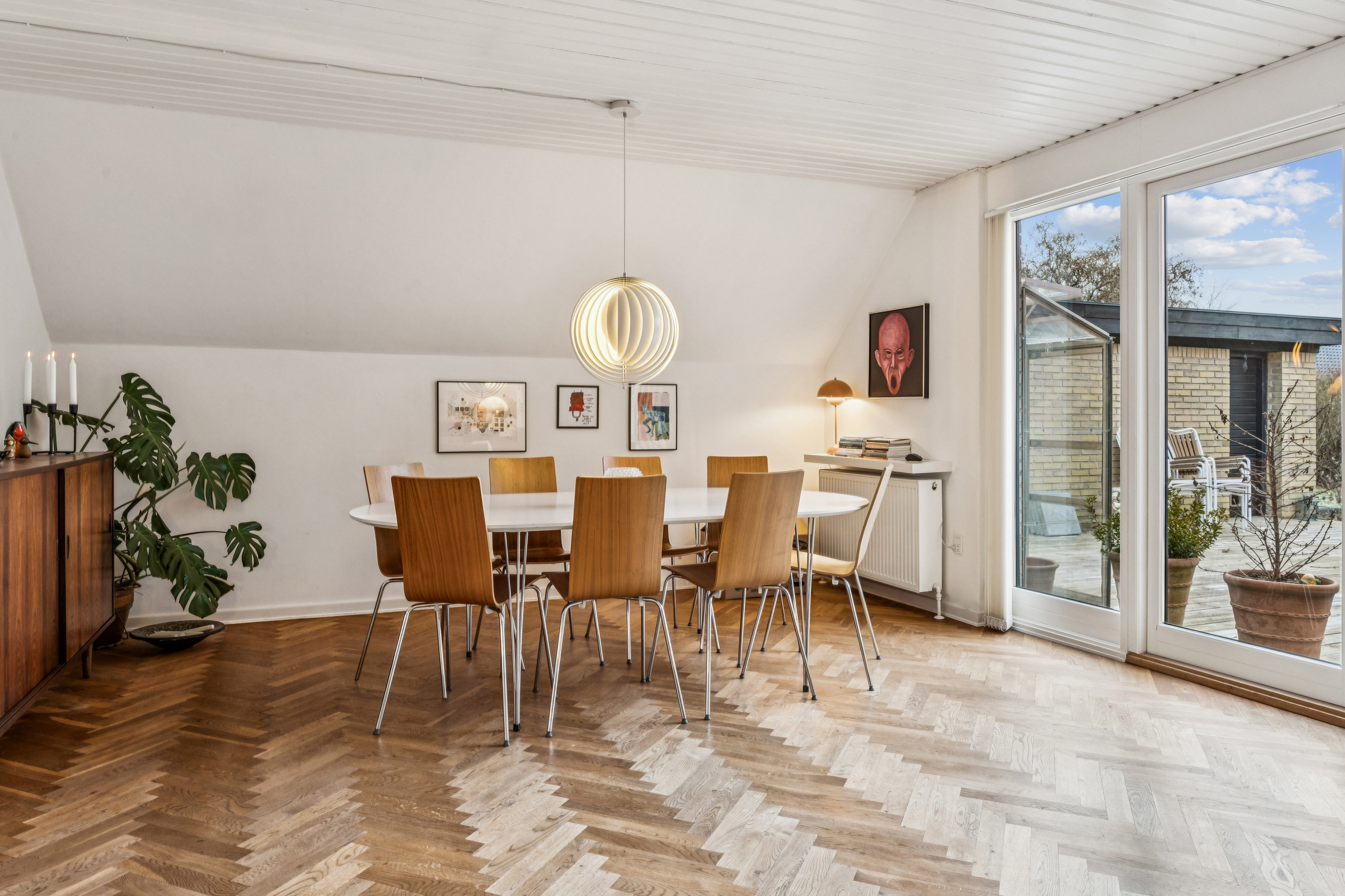 Fremhævet stue billede i fuldskærmstilstand. Billede af Pernillevej 2, Hasseris, 9000 Aalborg