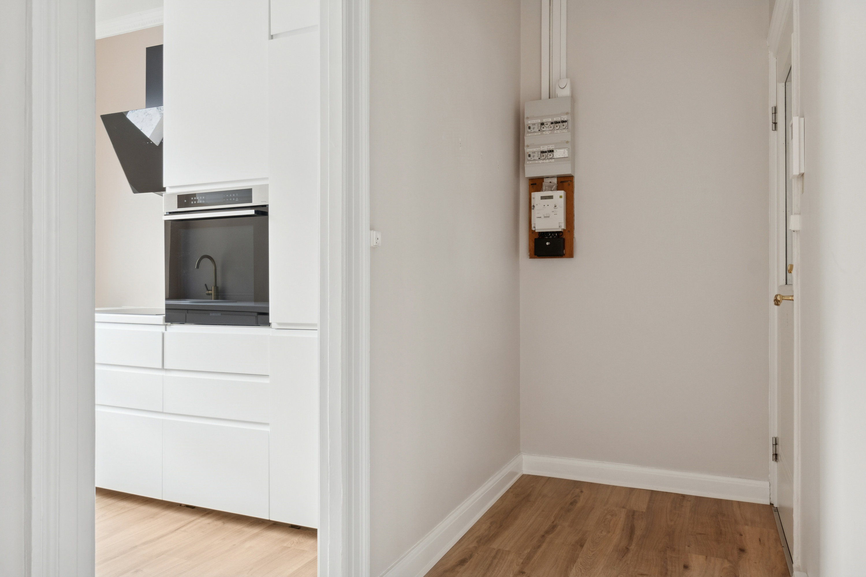 Fremhævet hall billede i fuldskærmstilstand. Billede af Løvegade 51A, 1. tv., 4200 Slagelse