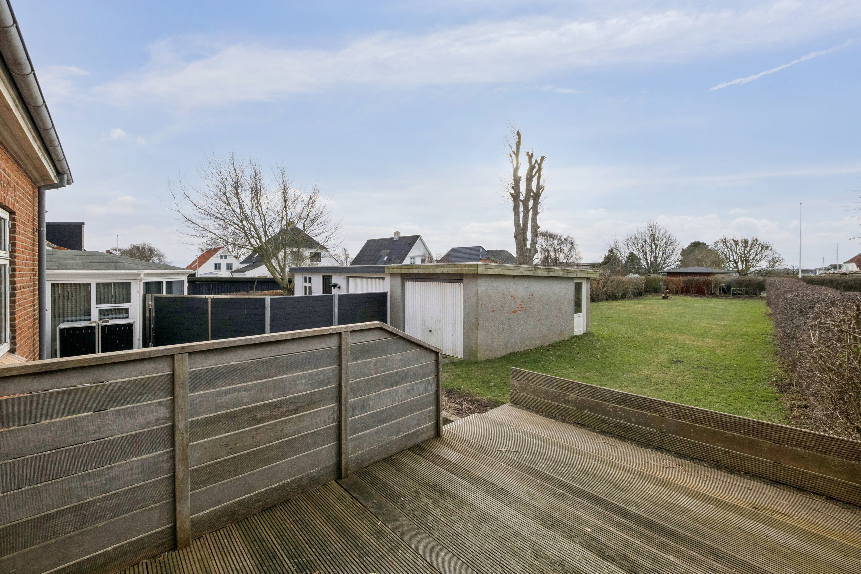 Fremhævet terrasse billede i fuldskærmstilstand. Billede af Møllevej 53, 7700 Thisted