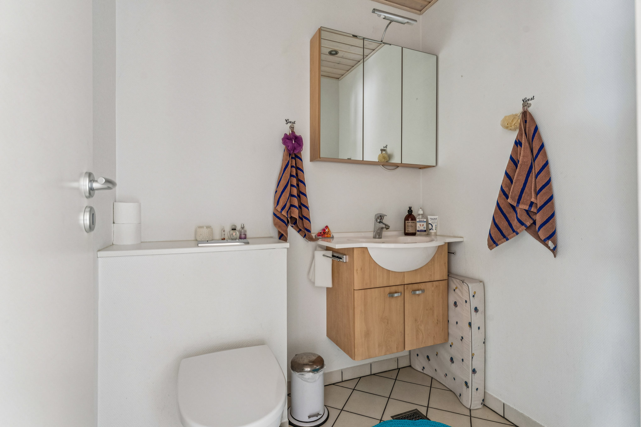 Fremhævet badeværelse billede i fuldskærmstilstand. Billede af Solhøjen 2C, Øster Bjerregrav, 8920 Randers NV