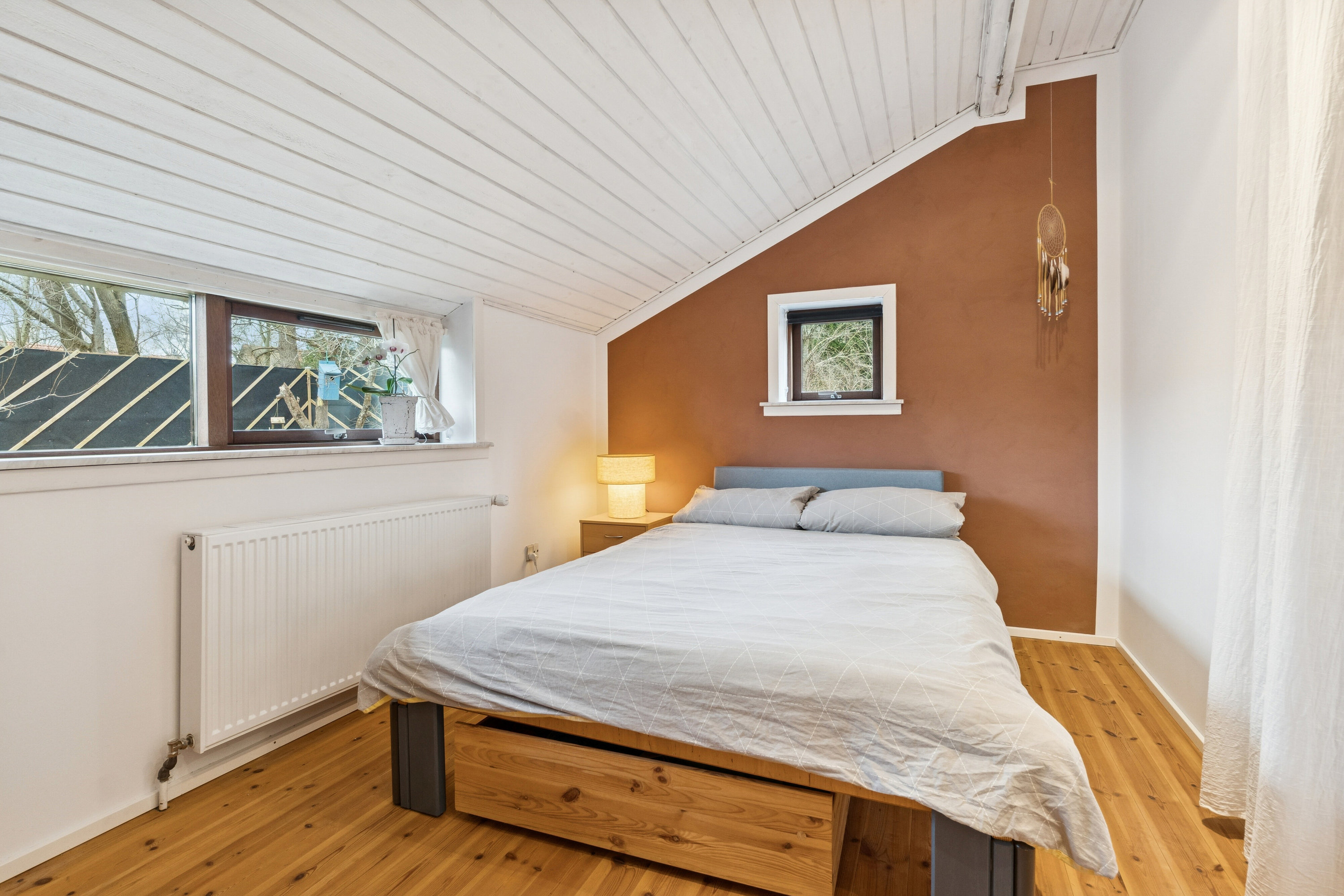 Fremhævet soveværelse billede i fuldskærmstilstand. Billede af Uglesøvej 3D, 8600 Silkeborg