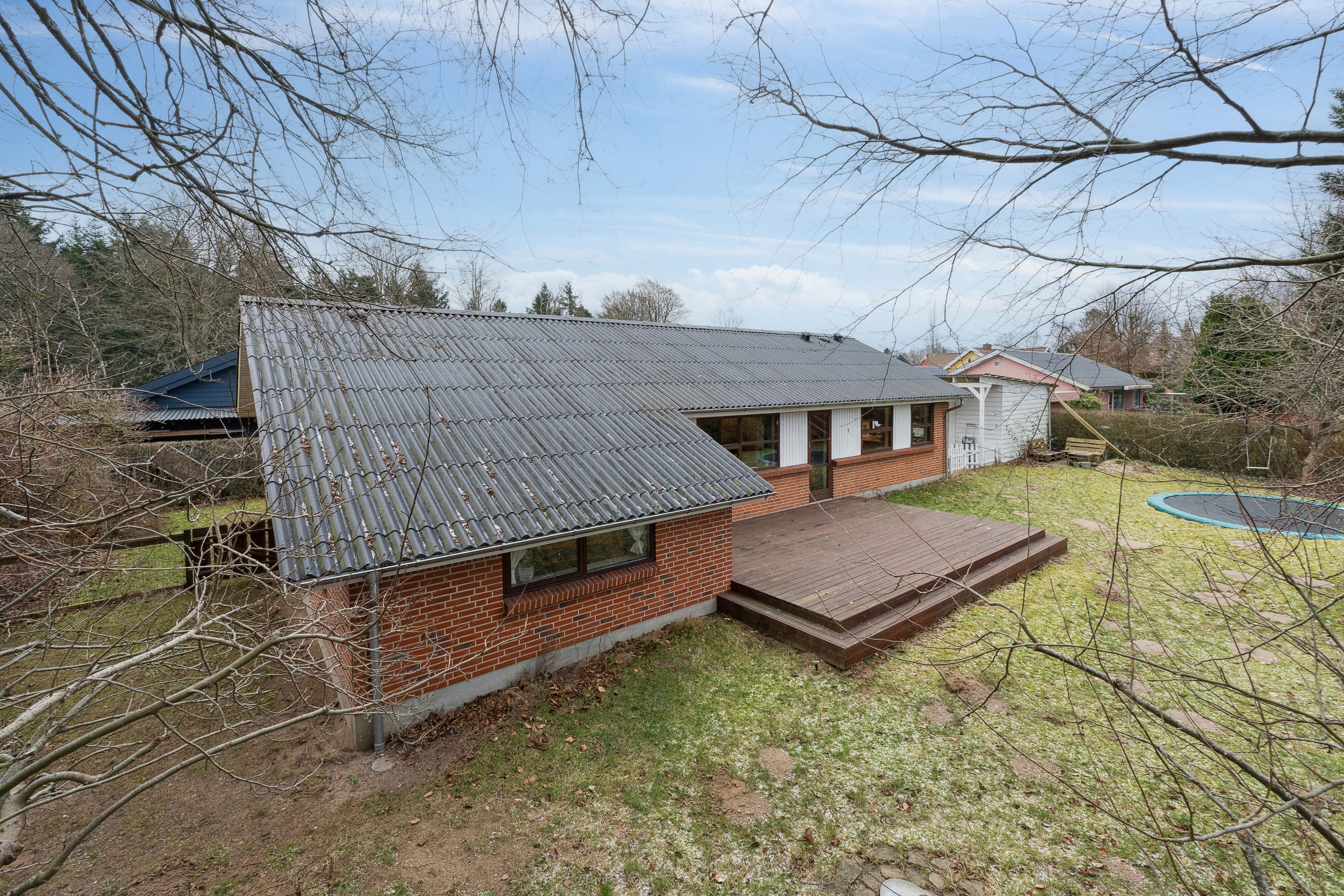 Fremhævet udsigt fra toppen billede i fuldskærmstilstand. Billede af Uglesøvej 3D, 8600 Silkeborg