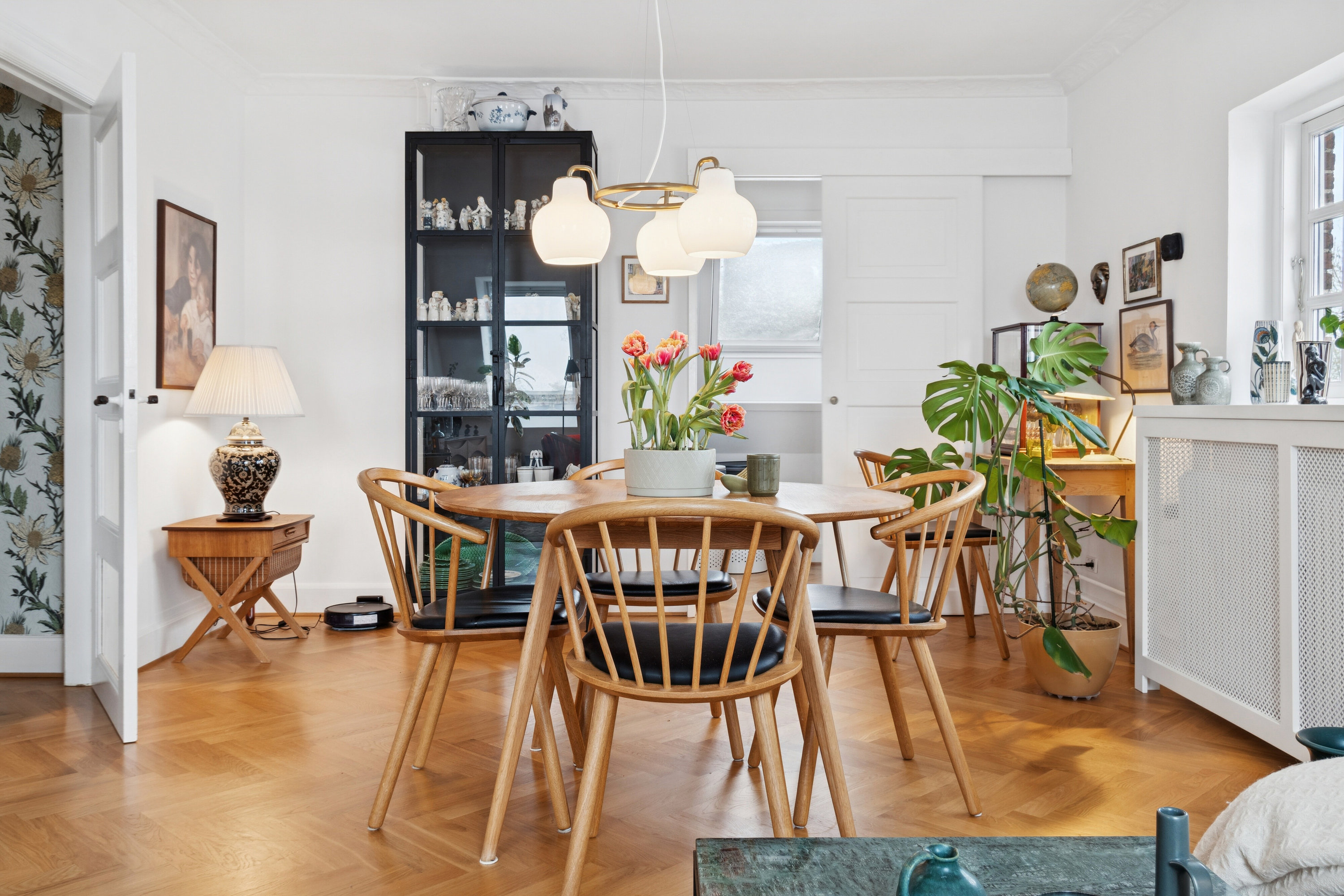 Fremhævet spisestue billede i fuldskærmstilstand. Billede af Kornerups Vænge 6, 3. th., 4000 Roskilde