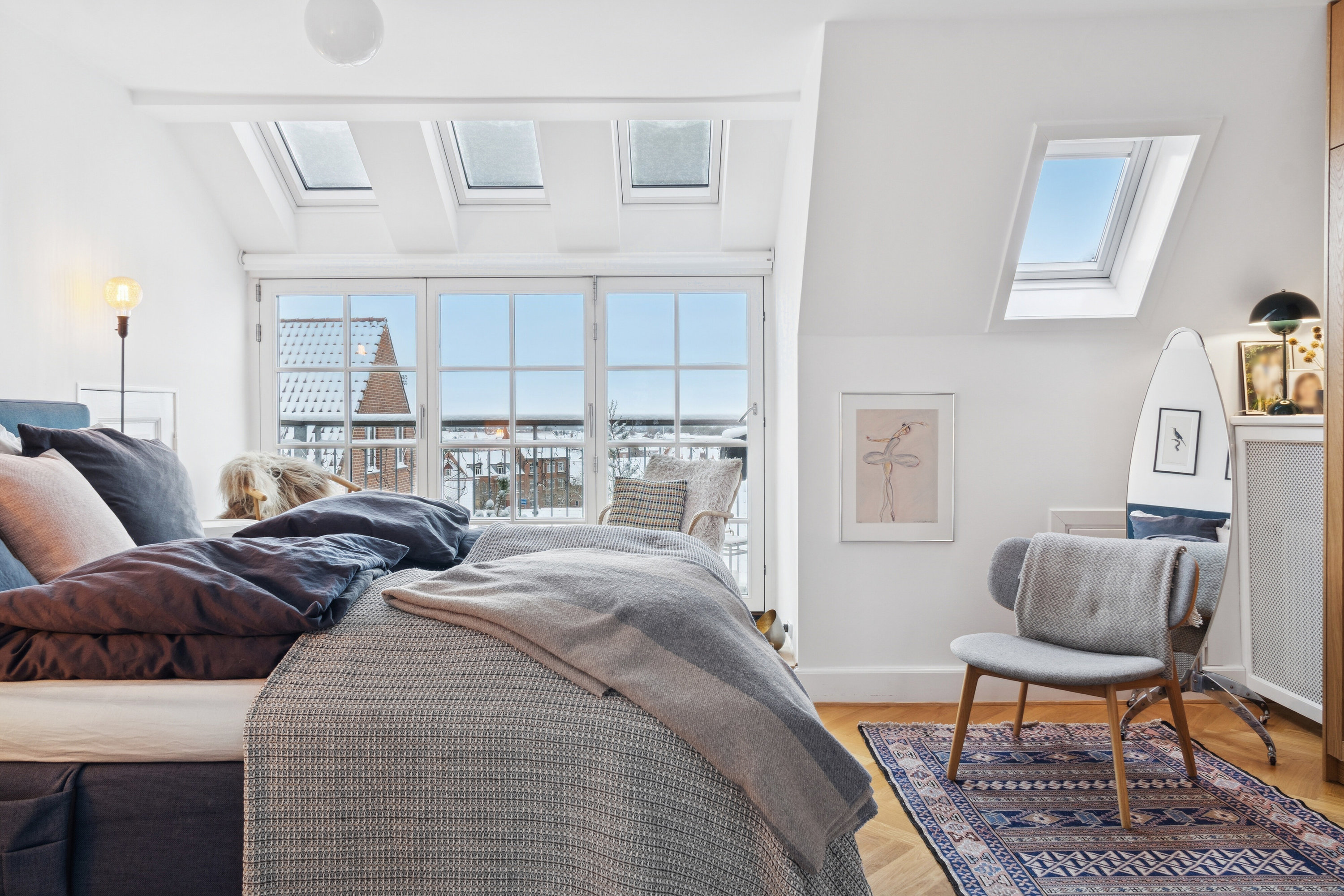 Fremhævet soveværelse billede i fuldskærmstilstand. Billede af Kornerups Vænge 6, 3. th., 4000 Roskilde