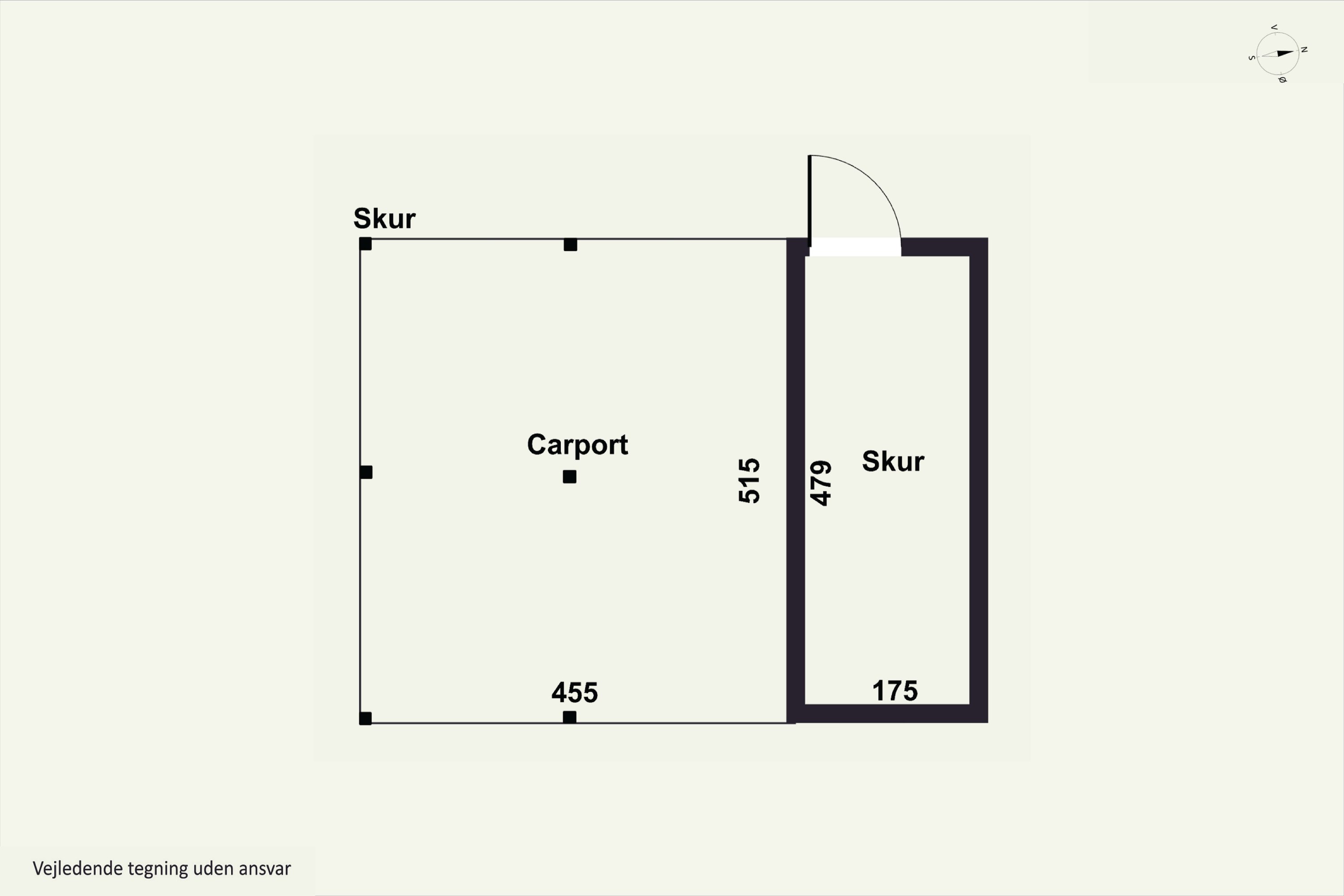 Plantegninger billede af Hybenvej 24, 3100 Hornbæk