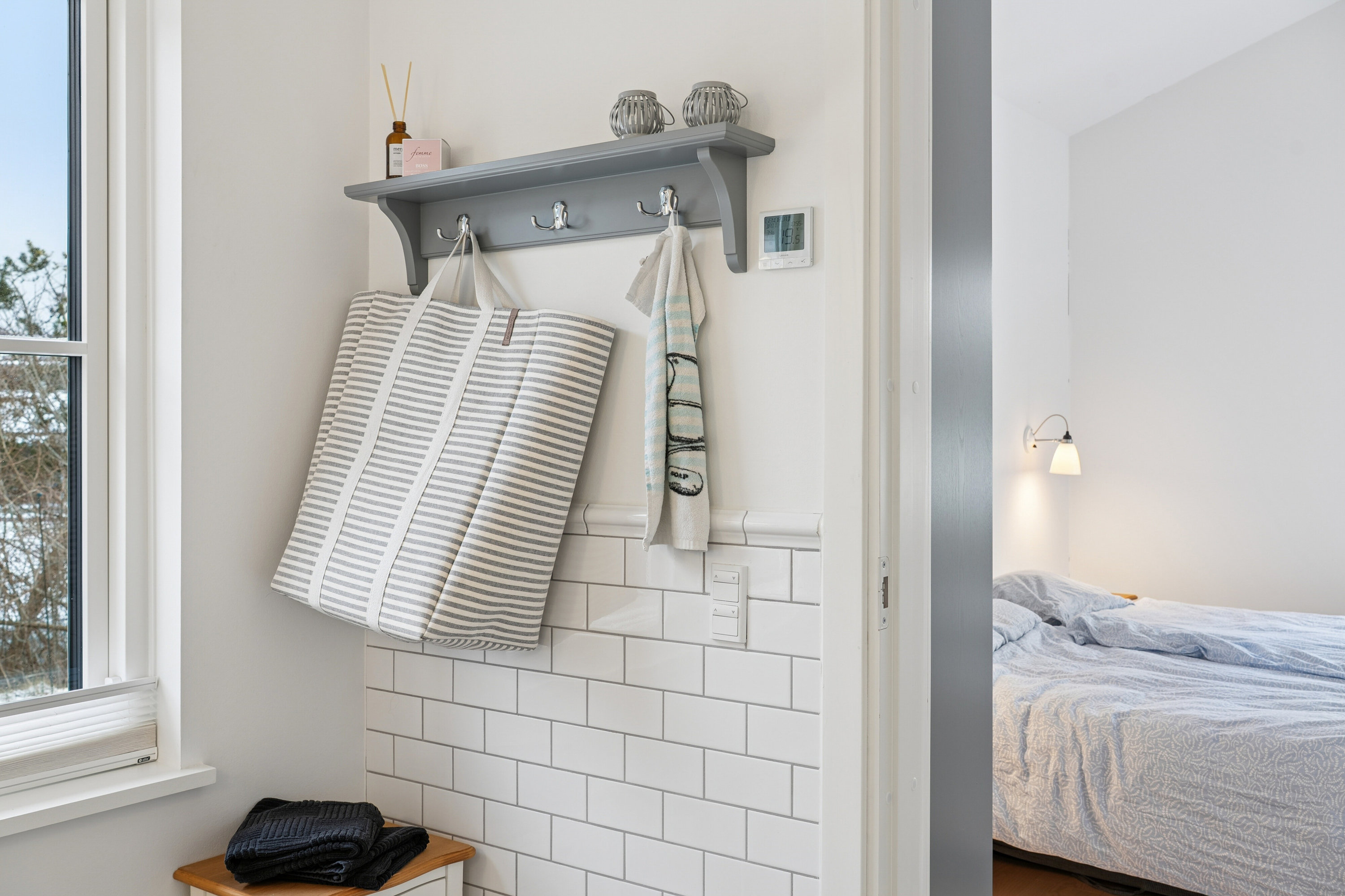 Fremhævet soveværelse billede i fuldskærmstilstand. Billede af Solskrænten 1, Strand Esbønderup, 3250 Gilleleje