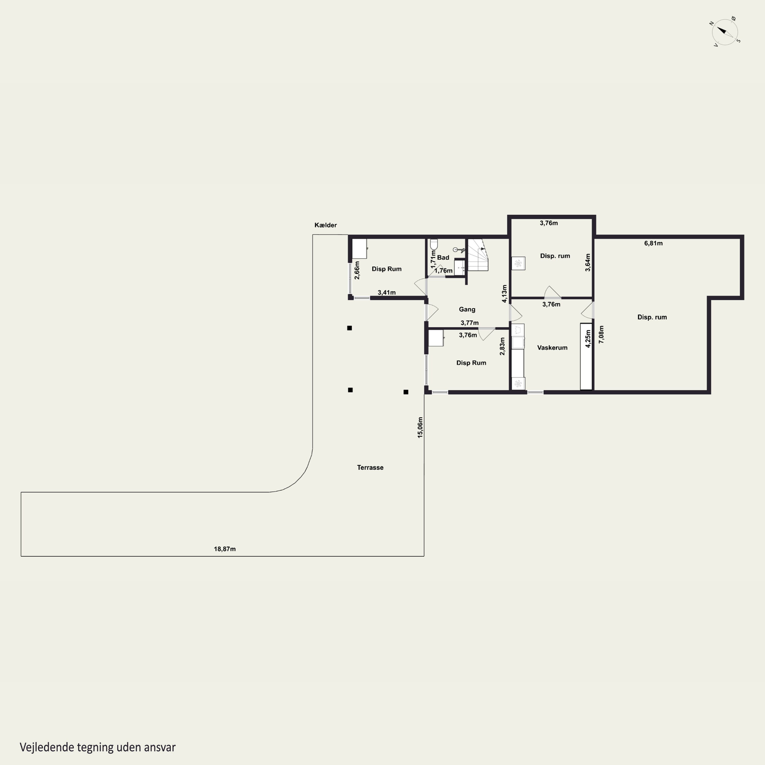 Plantegninger billede af Solskrænten 1, Strand Esbønderup, 3250 Gilleleje
