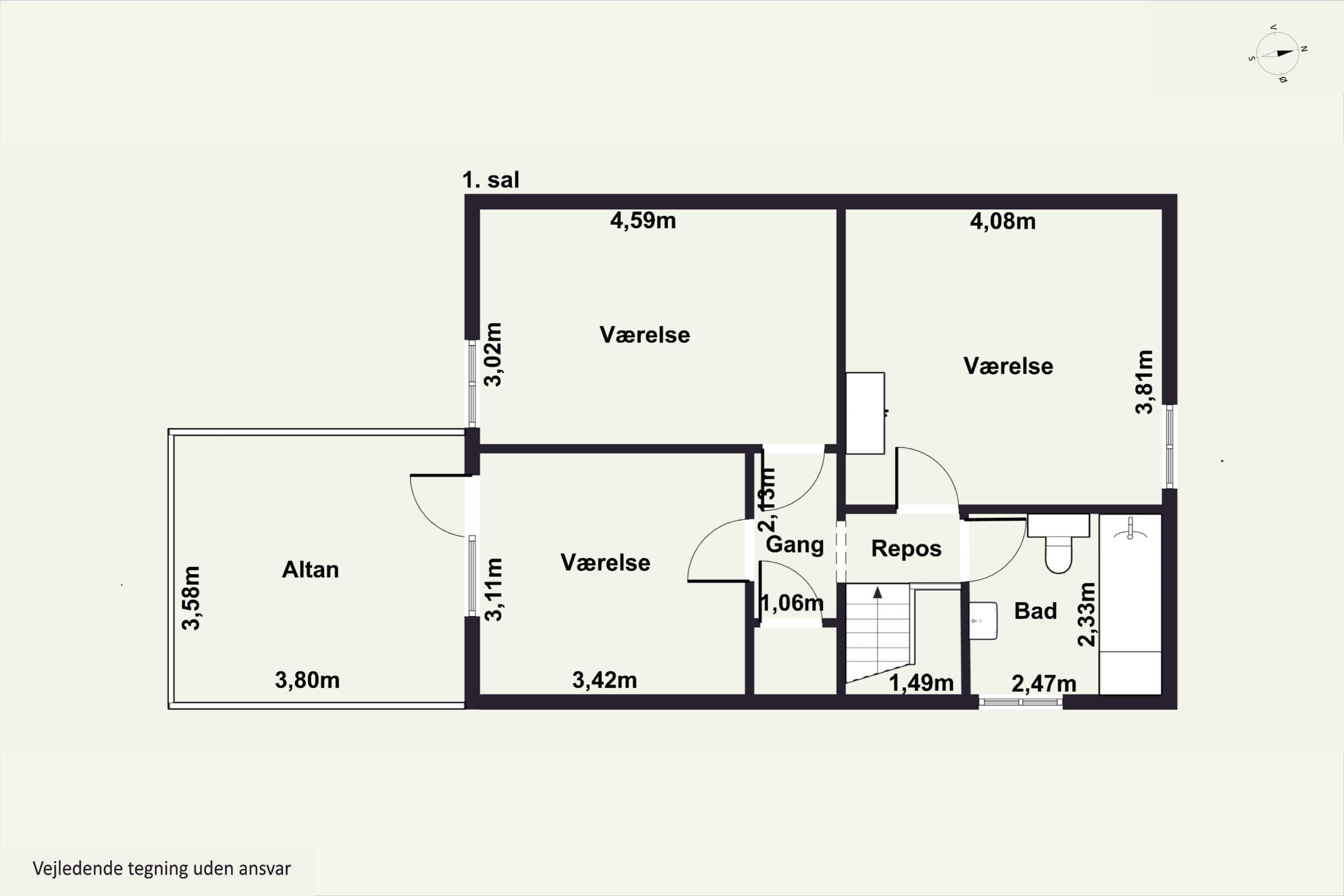 Plantegninger billede af Jyllingevej 175, 2610 Rødovre