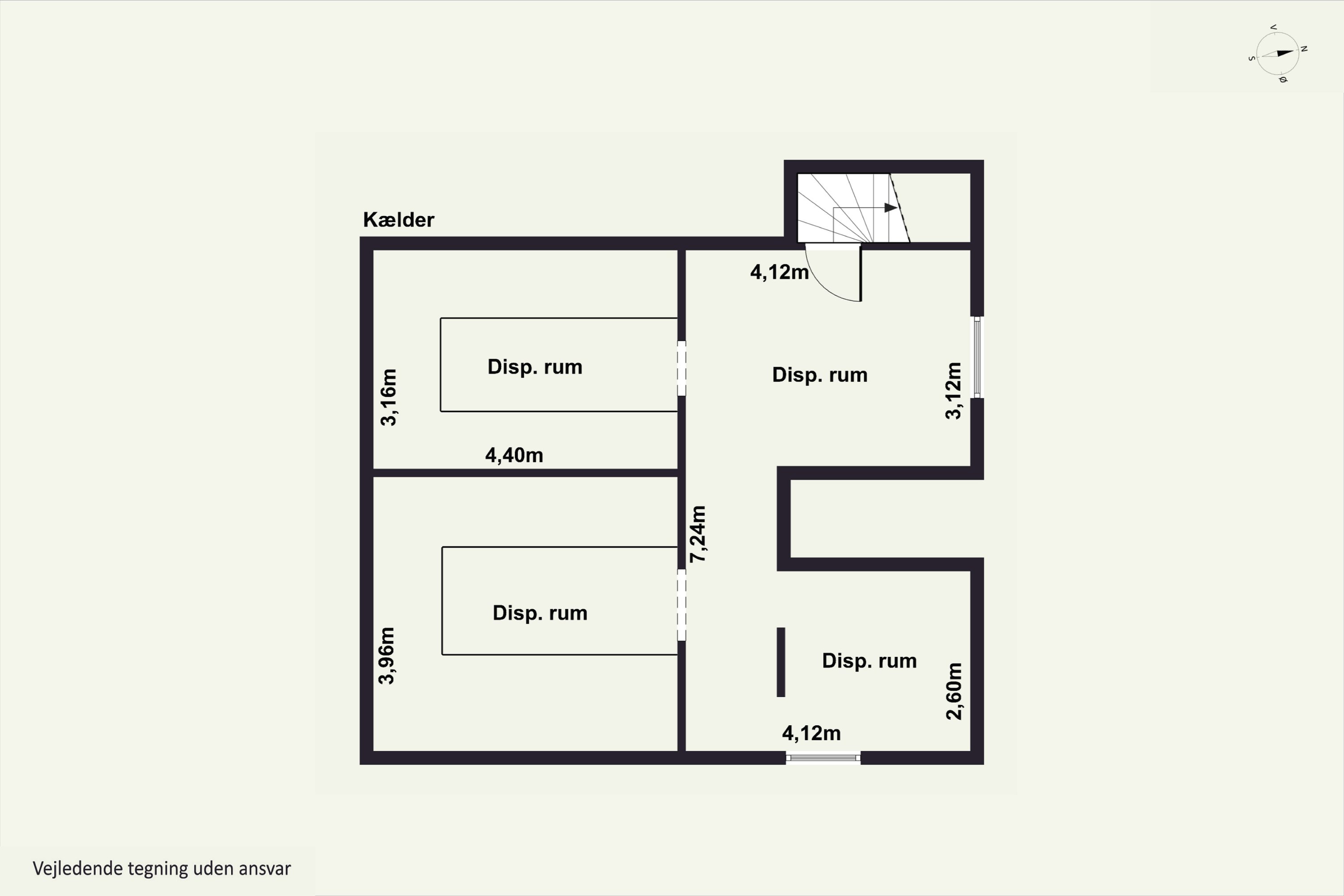 Plantegninger billede af Jyllingevej 175, 2610 Rødovre
