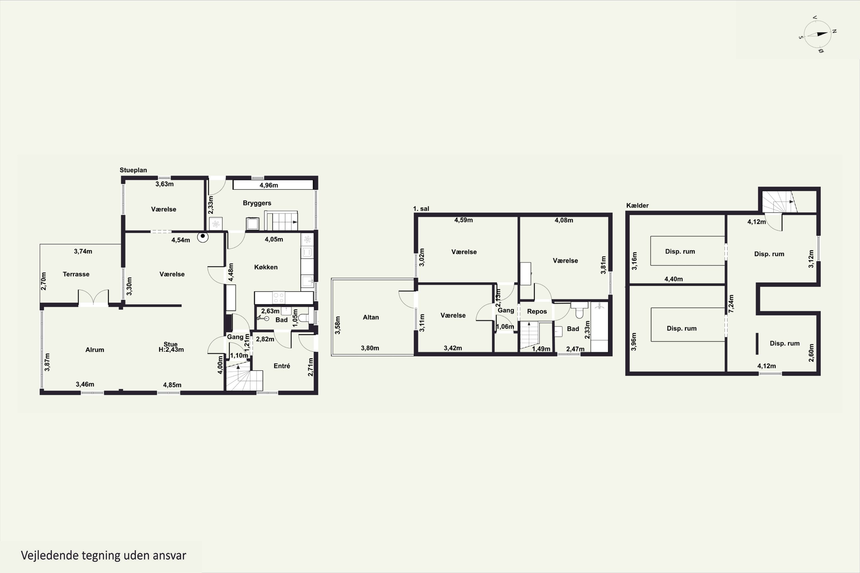 Plantegninger billede af Jyllingevej 175, 2610 Rødovre