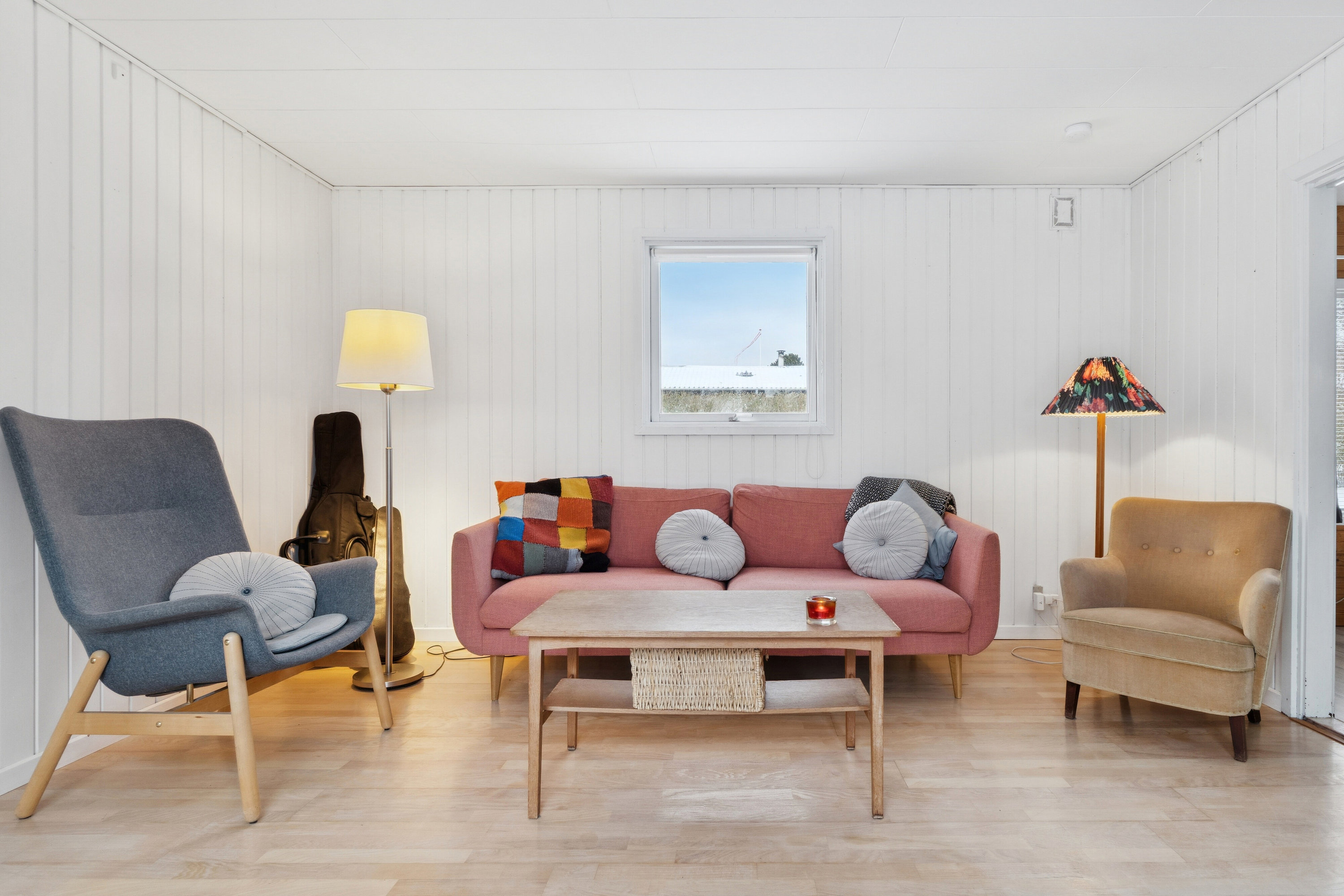 Fremhævet stue billede i fuldskærmstilstand. Billede af Ørnevænget 60, Vellerup, 4050 Skibby