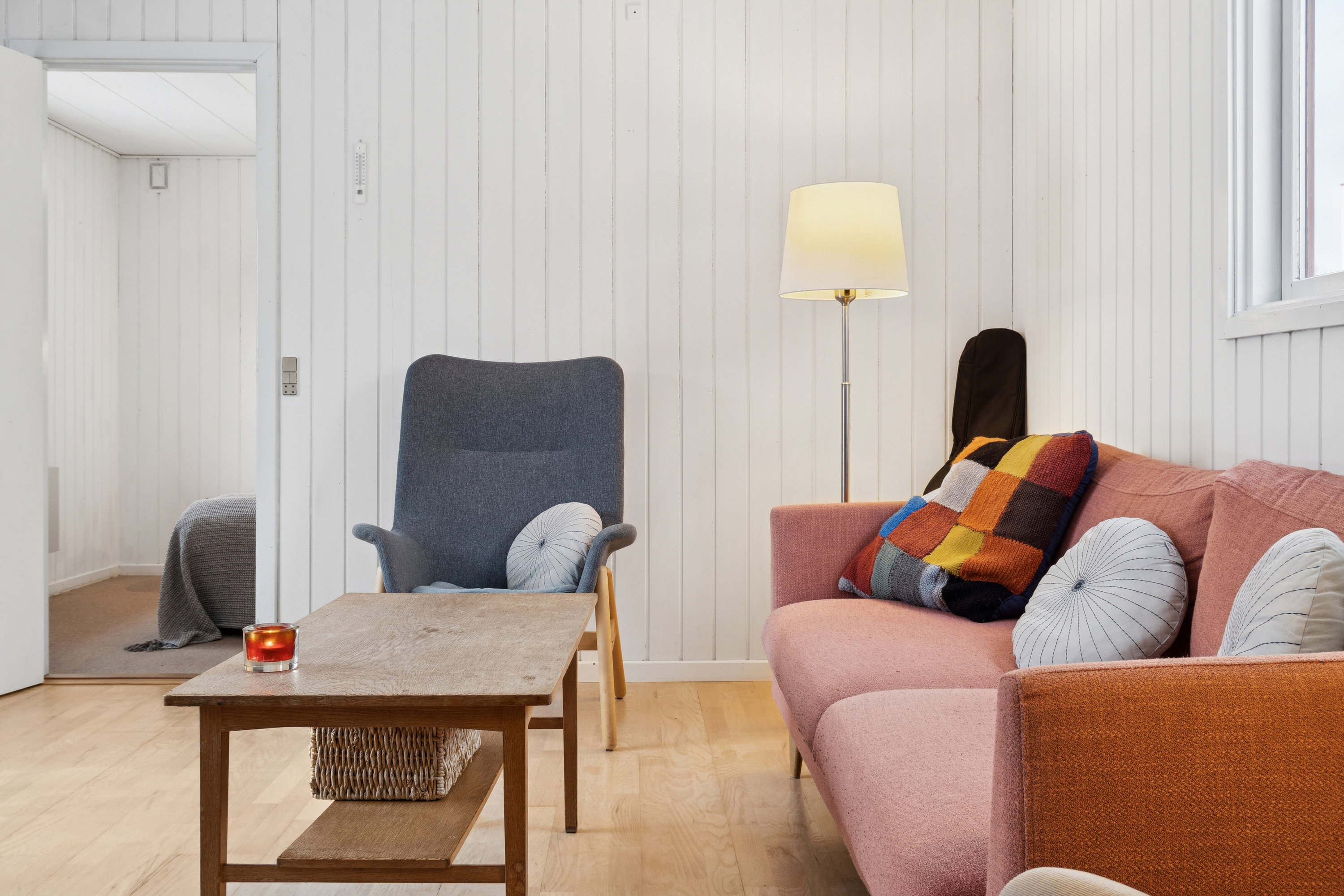 Fremhævet stue billede i fuldskærmstilstand. Billede af Ørnevænget 60, Vellerup, 4050 Skibby