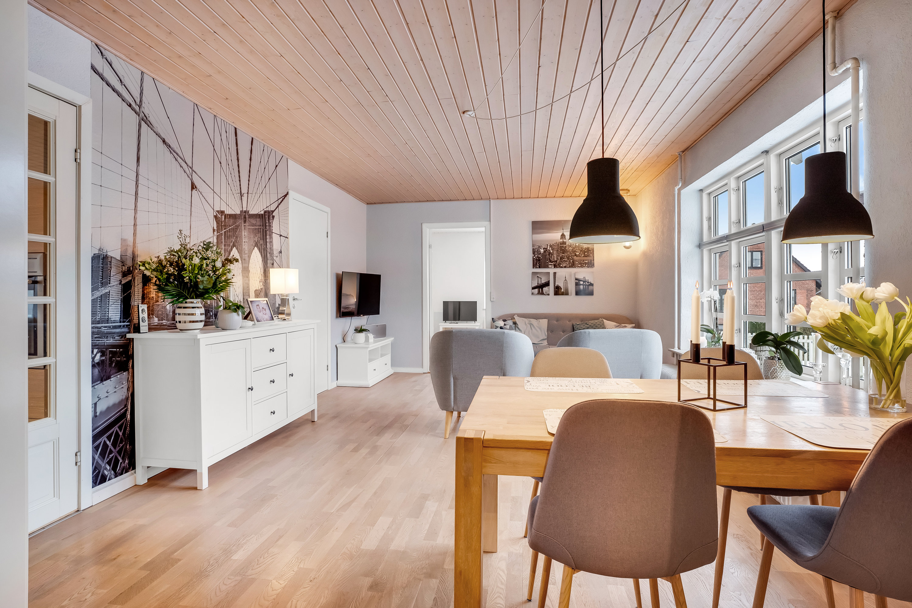 Fremhævet stue billede i fuldskærmstilstand. Billede af Monrads Vej 5, 4930 Maribo