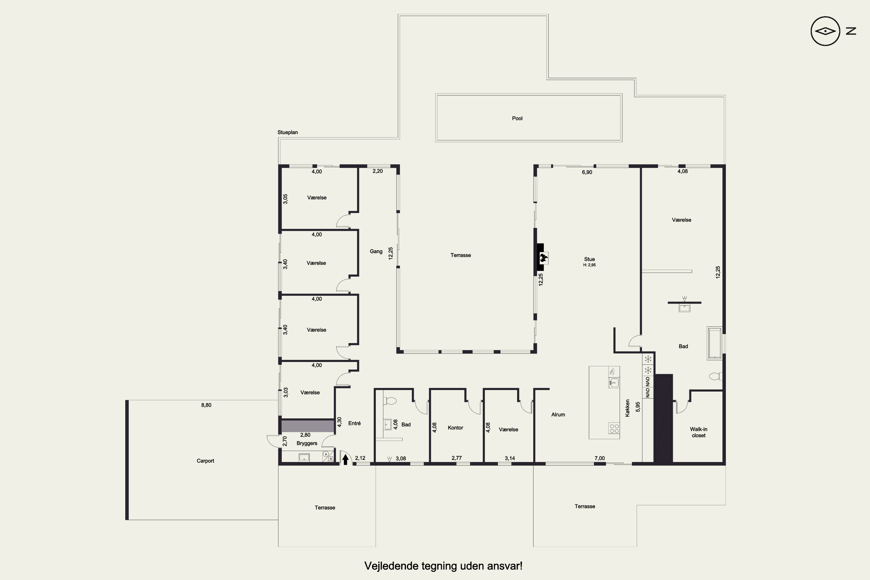 Plantegninger billede af Overtvedvej 16, Allesø, 5270 Odense N