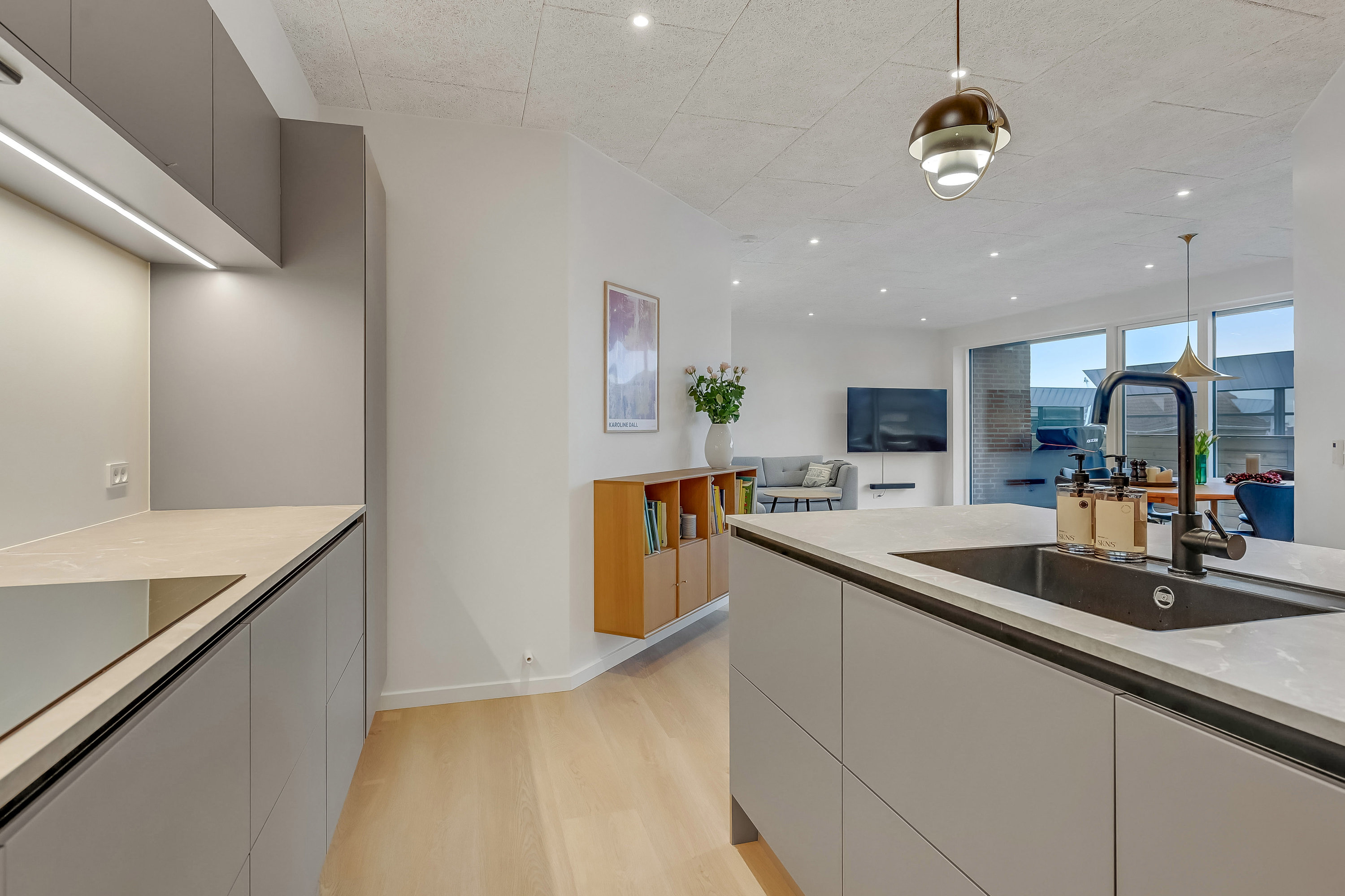 Fremhævet køkken billede i fuldskærmstilstand. Billede af Strandbygade 22, 1. 1., 6700 Esbjerg