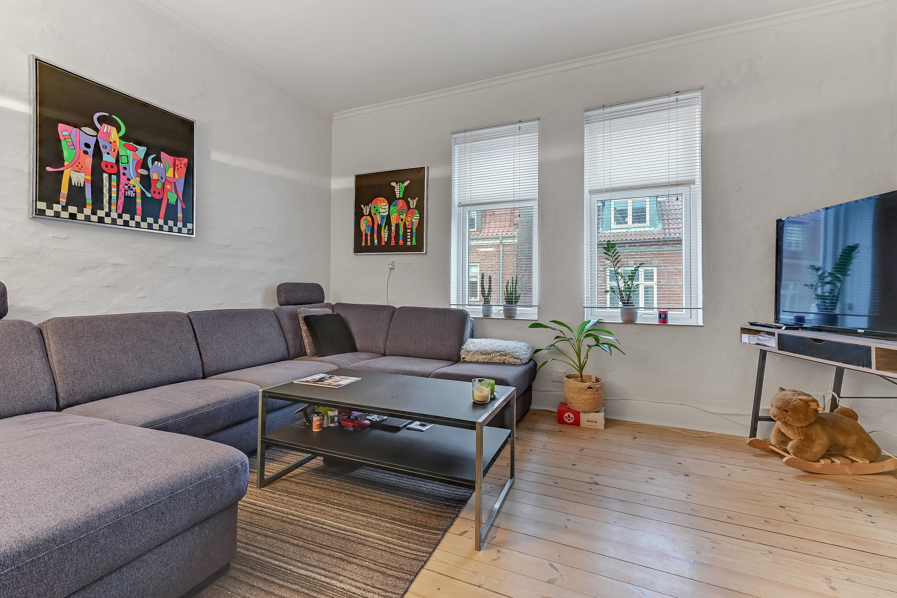 Fremhævet stue billede i fuldskærmstilstand. Billede af Finlandsgade 38, 1. th., 6700 Esbjerg