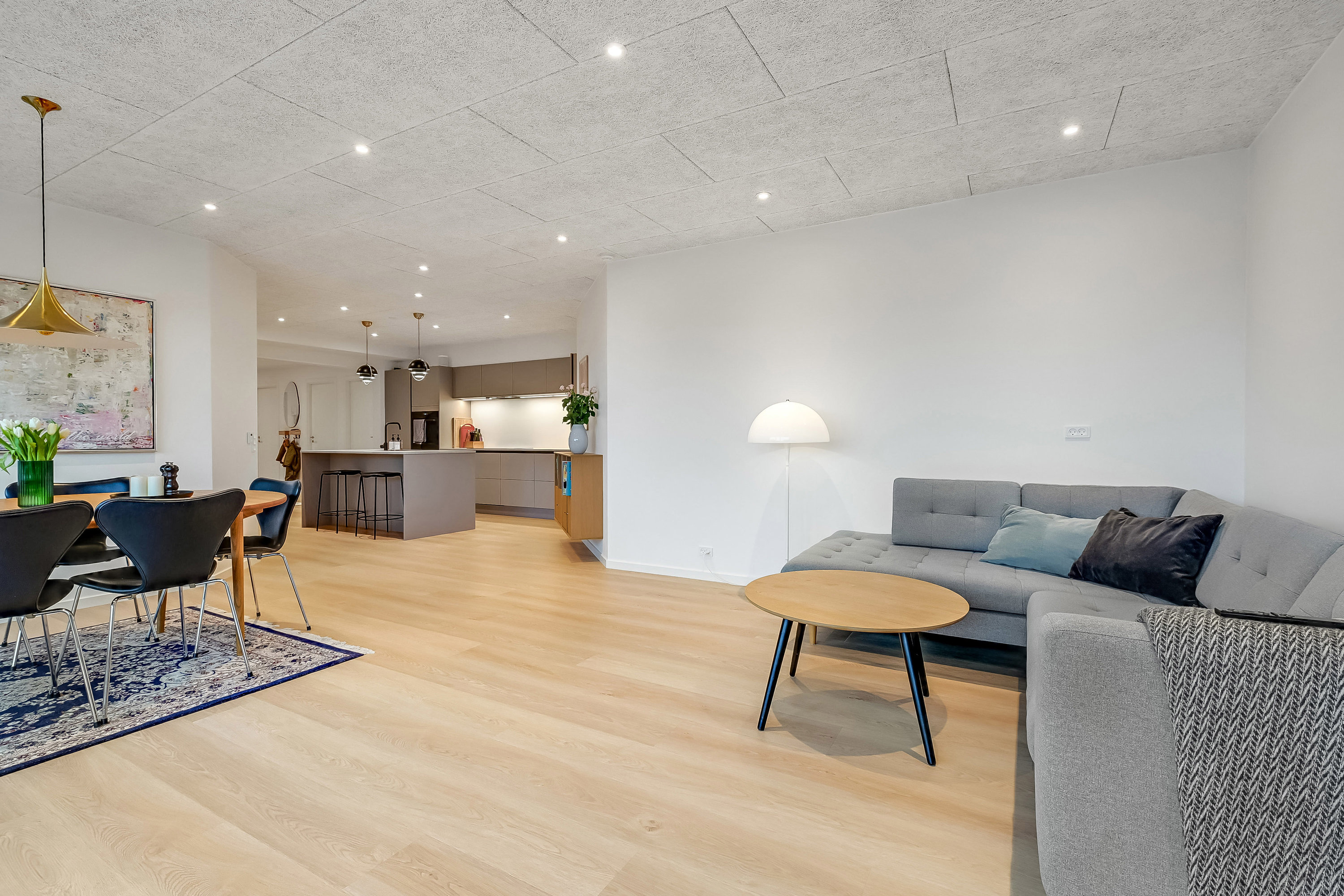 Fremhævet stue billede i fuldskærmstilstand. Billede af Strandbygade 22, 1. 1., 6700 Esbjerg