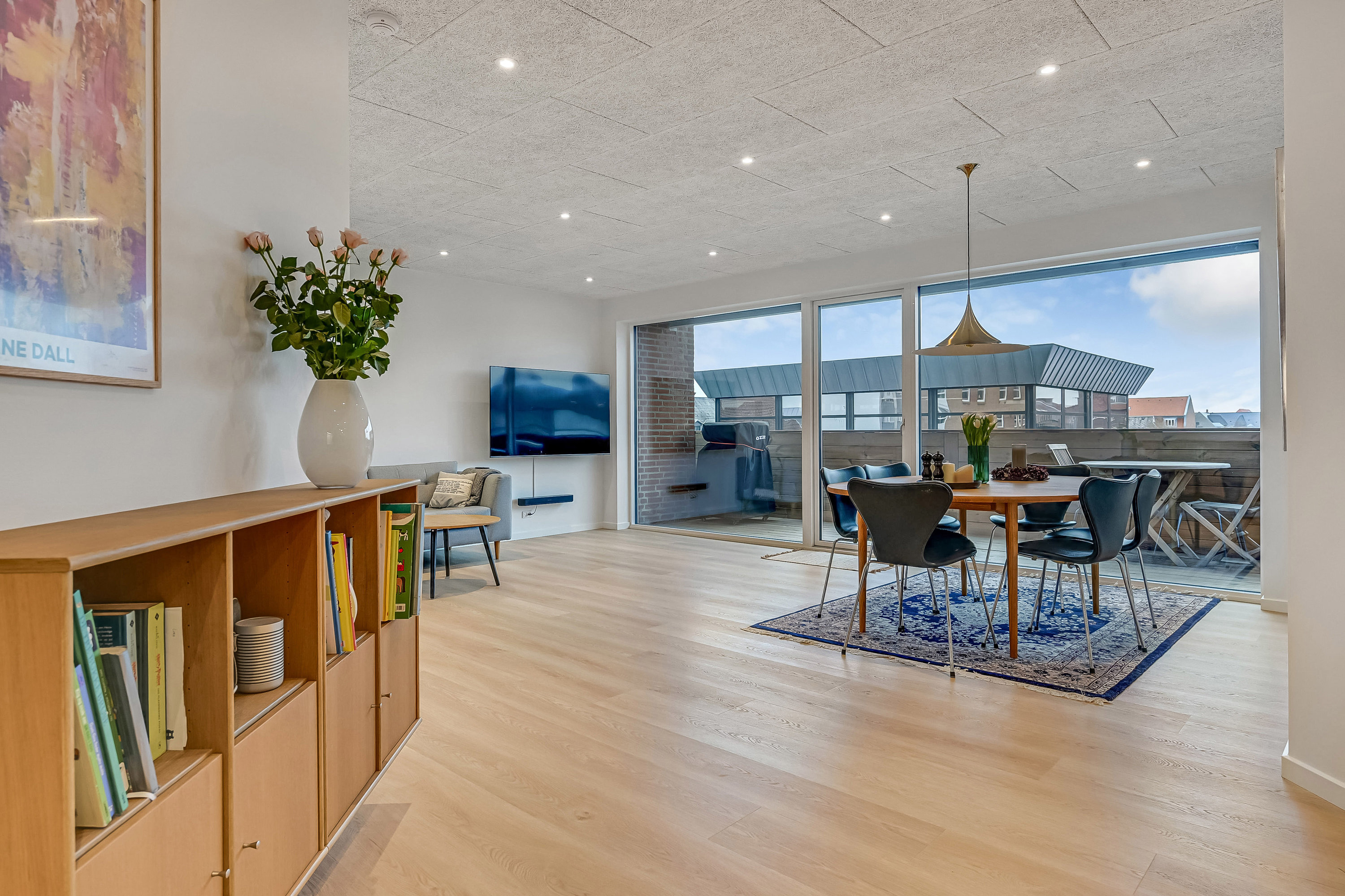 Fremhævet stue billede i fuldskærmstilstand. Billede af Strandbygade 22, 1. 1., 6700 Esbjerg