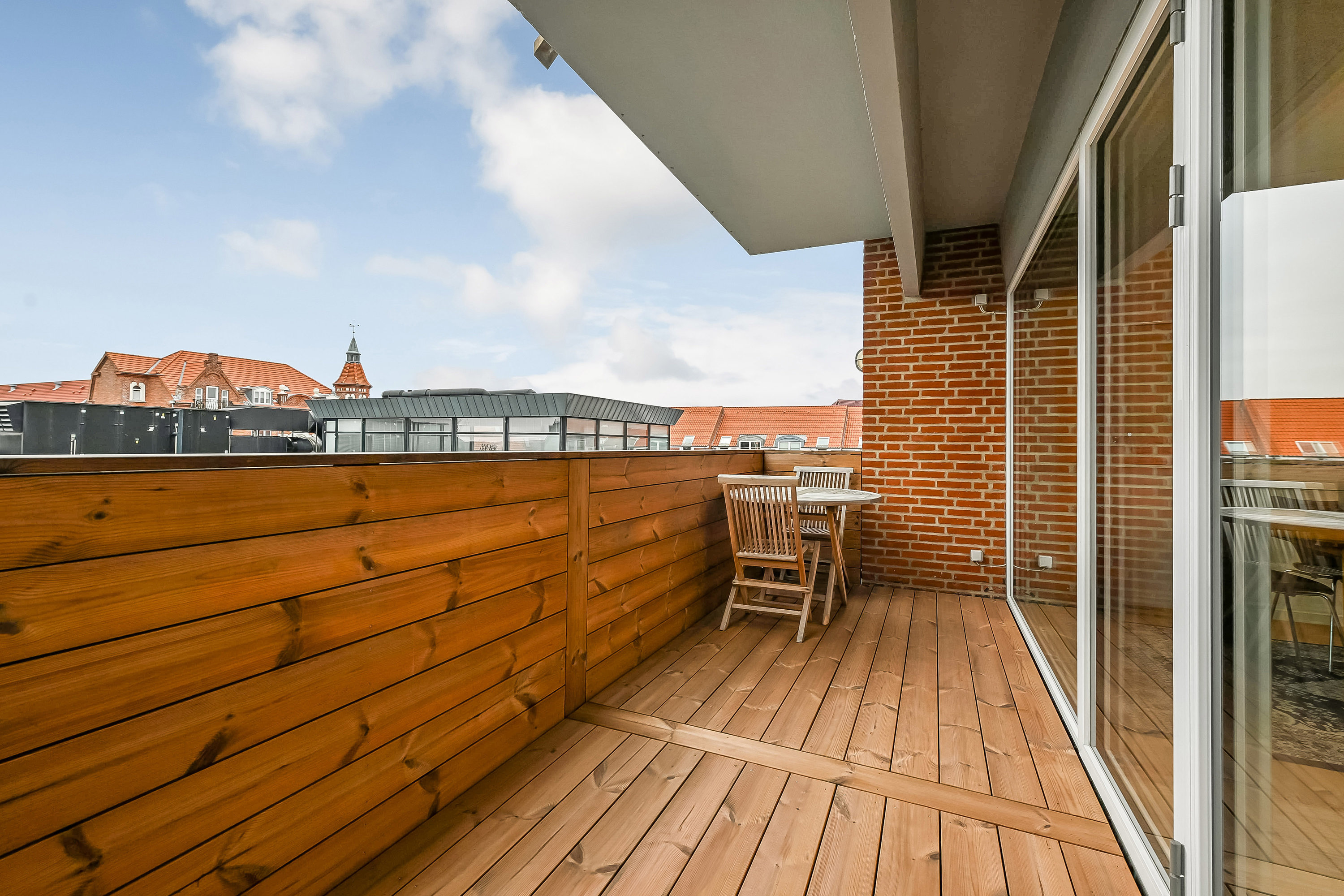 Fremhævet terrasse billede i fuldskærmstilstand. Billede af Strandbygade 22, 1. 1., 6700 Esbjerg