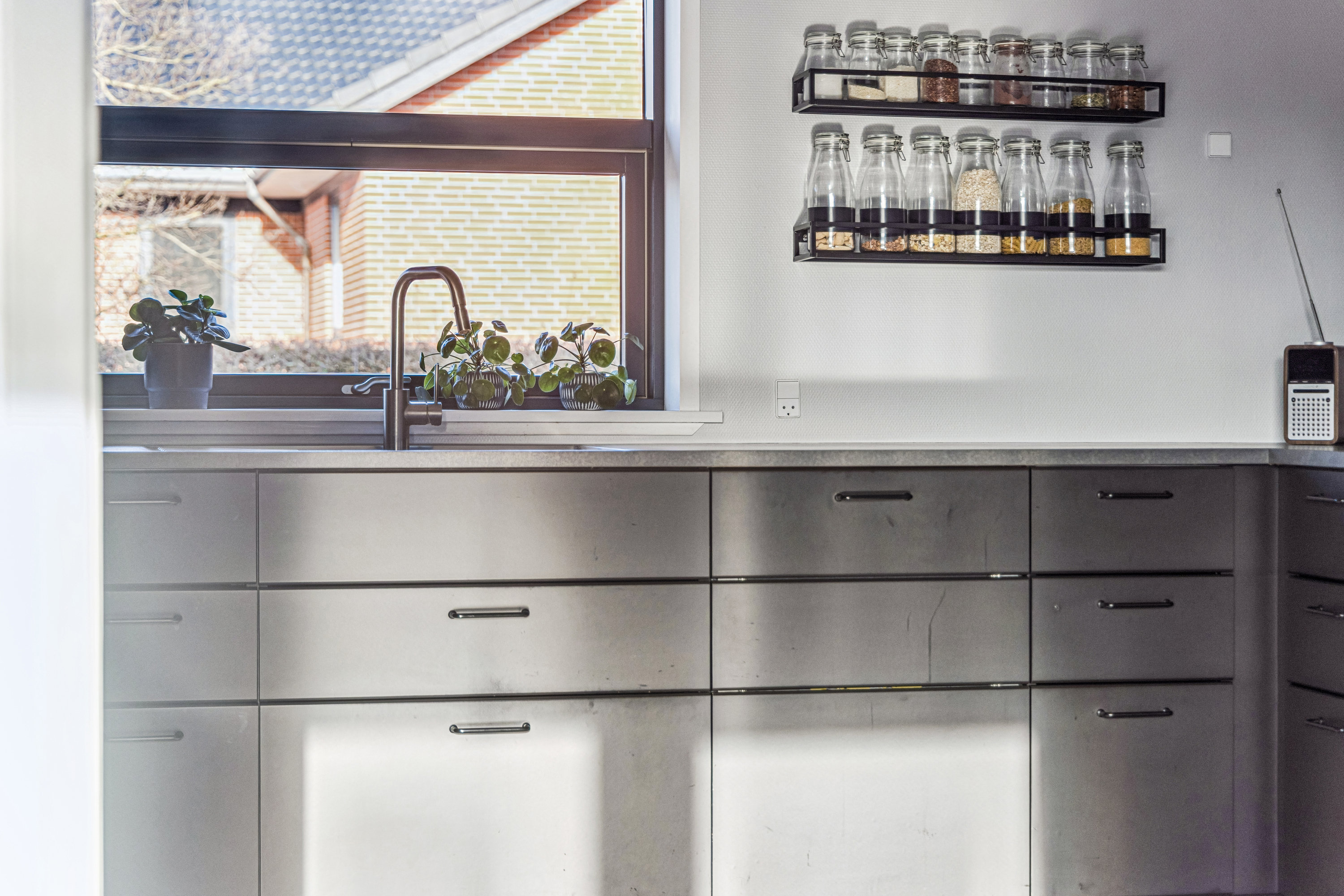 Fremhævet køkken billede i fuldskærmstilstand. Billede af Hirsehaven 15, Ulsted, 9370 Hals