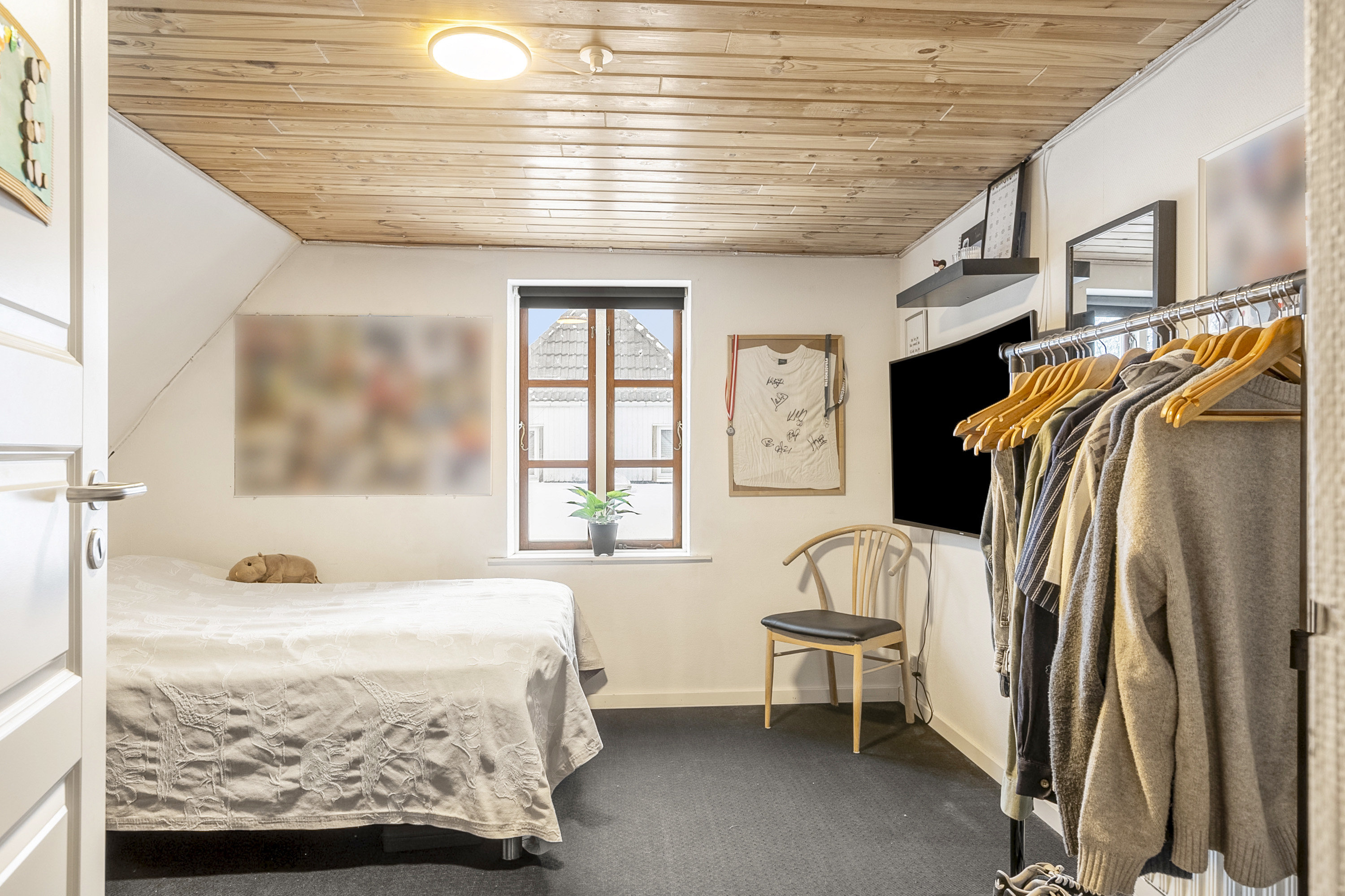 Fremhævet soveværelse billede i fuldskærmstilstand. Billede af Skolegade 6, Kliplev, 6200 Aabenraa