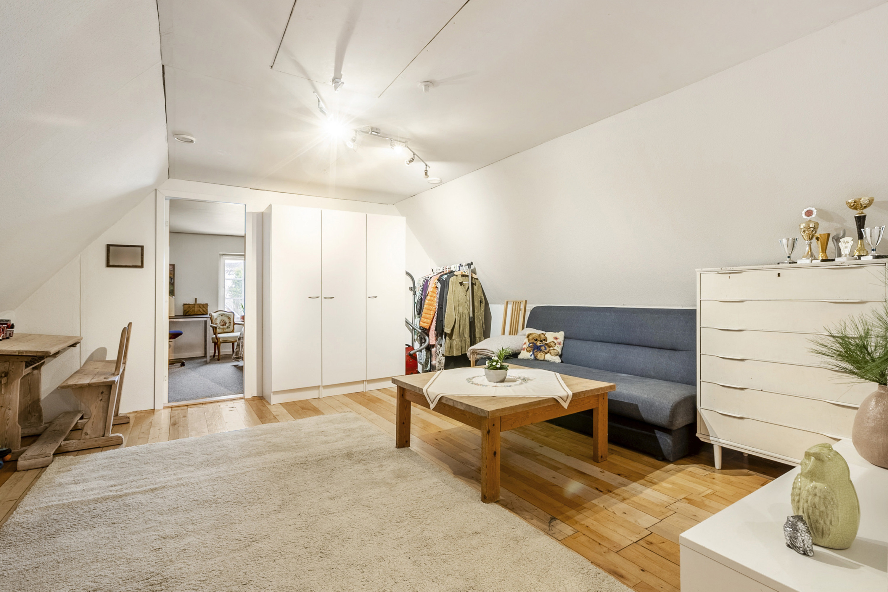 Fremhævet stue billede i fuldskærmstilstand. Billede af Skolegade 6, Kliplev, 6200 Aabenraa