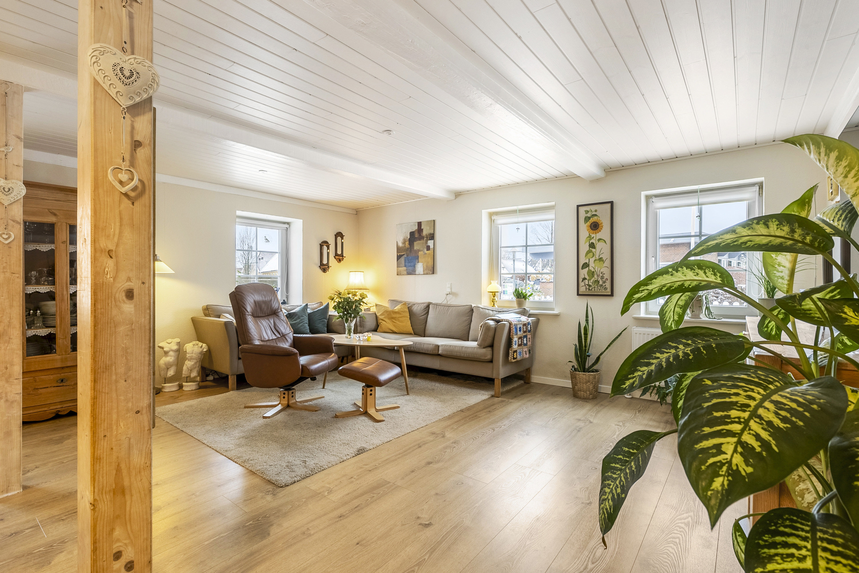 Fremhævet stue billede i fuldskærmstilstand. Billede af Skolegade 6, Kliplev, 6200 Aabenraa