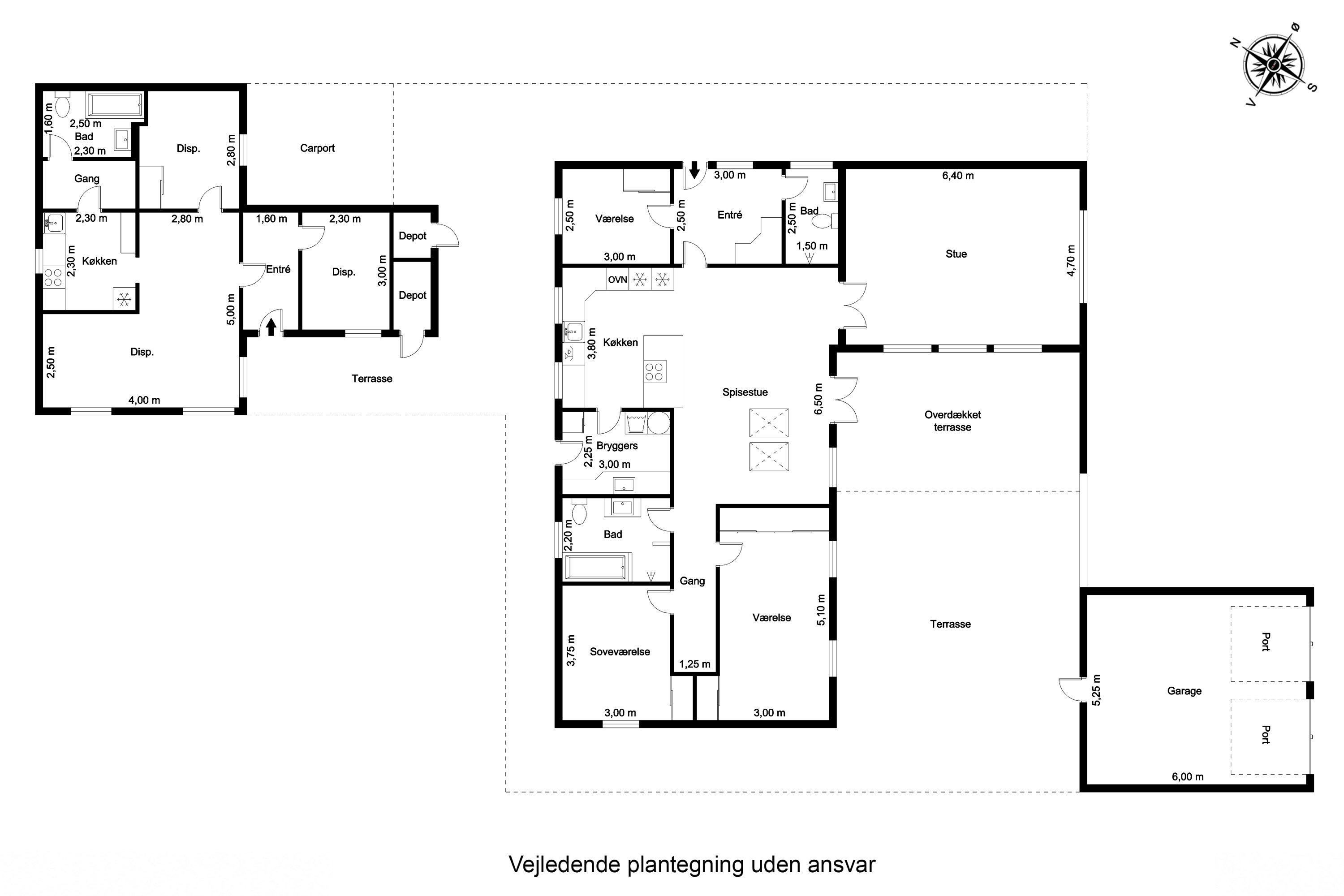 Plantegninger billede af Rønnevej 2, 6710 Esbjerg V