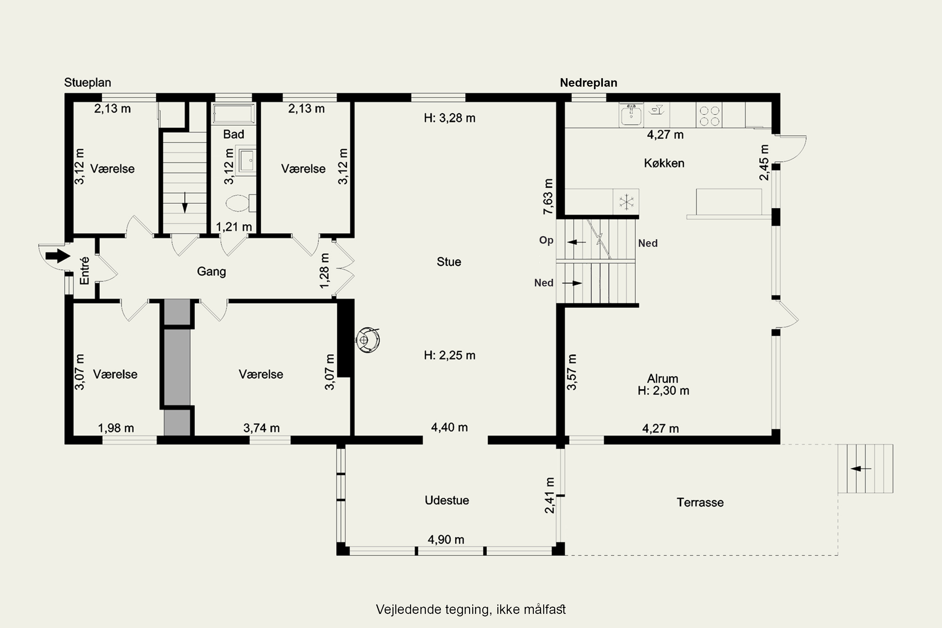 Plantegninger billede af Sandkåsvej 8, 2770 Kastrup