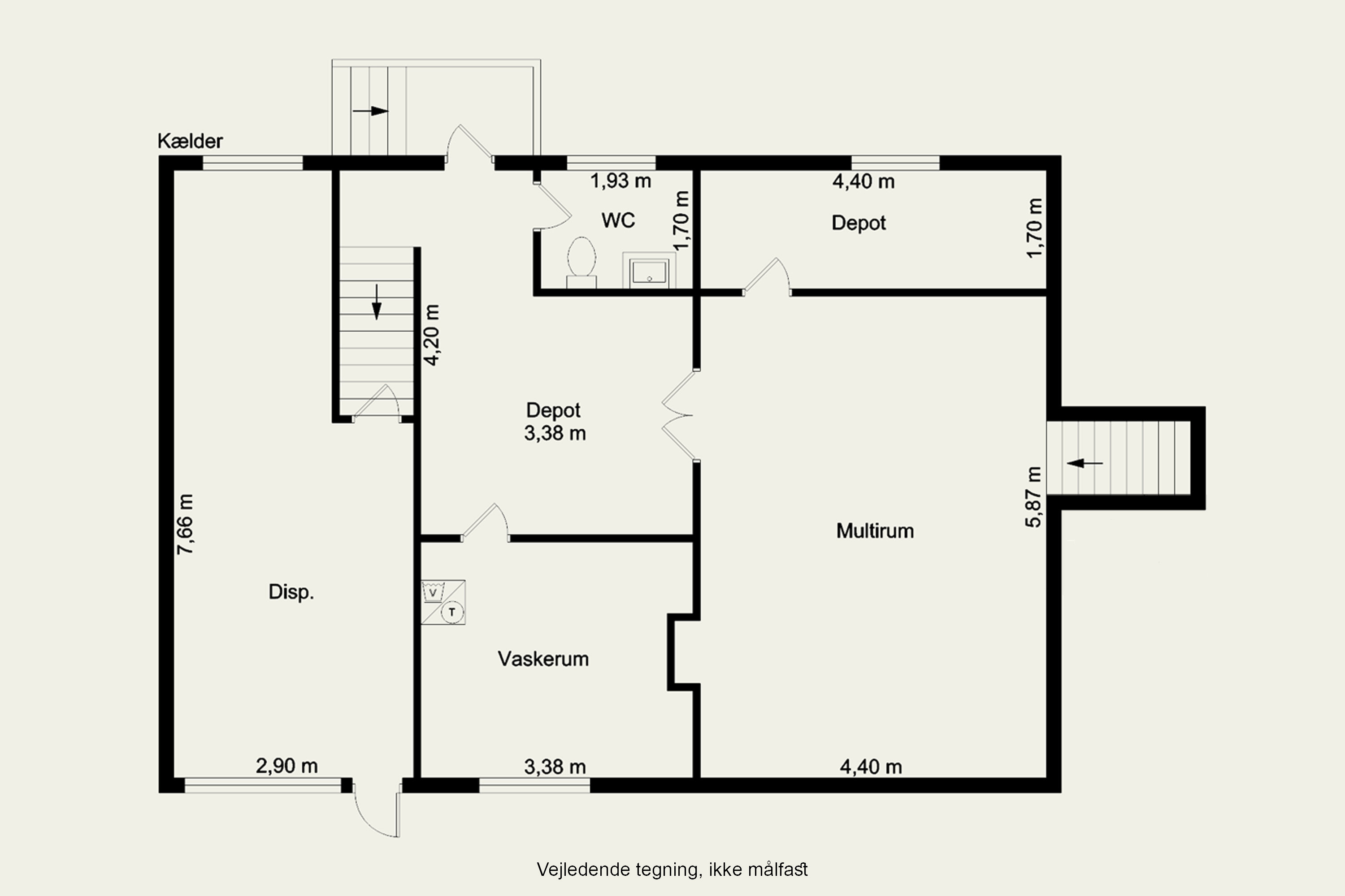 Plantegninger billede af Sandkåsvej 8, 2770 Kastrup