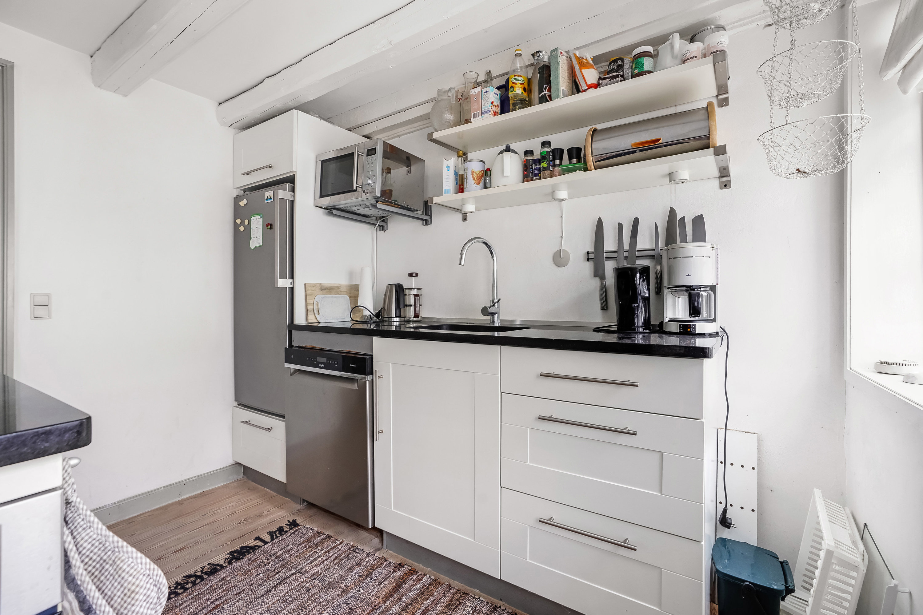 Fremhævet køkken billede i fuldskærmstilstand. Billede af Ramsherred 13, 5000 Odense C