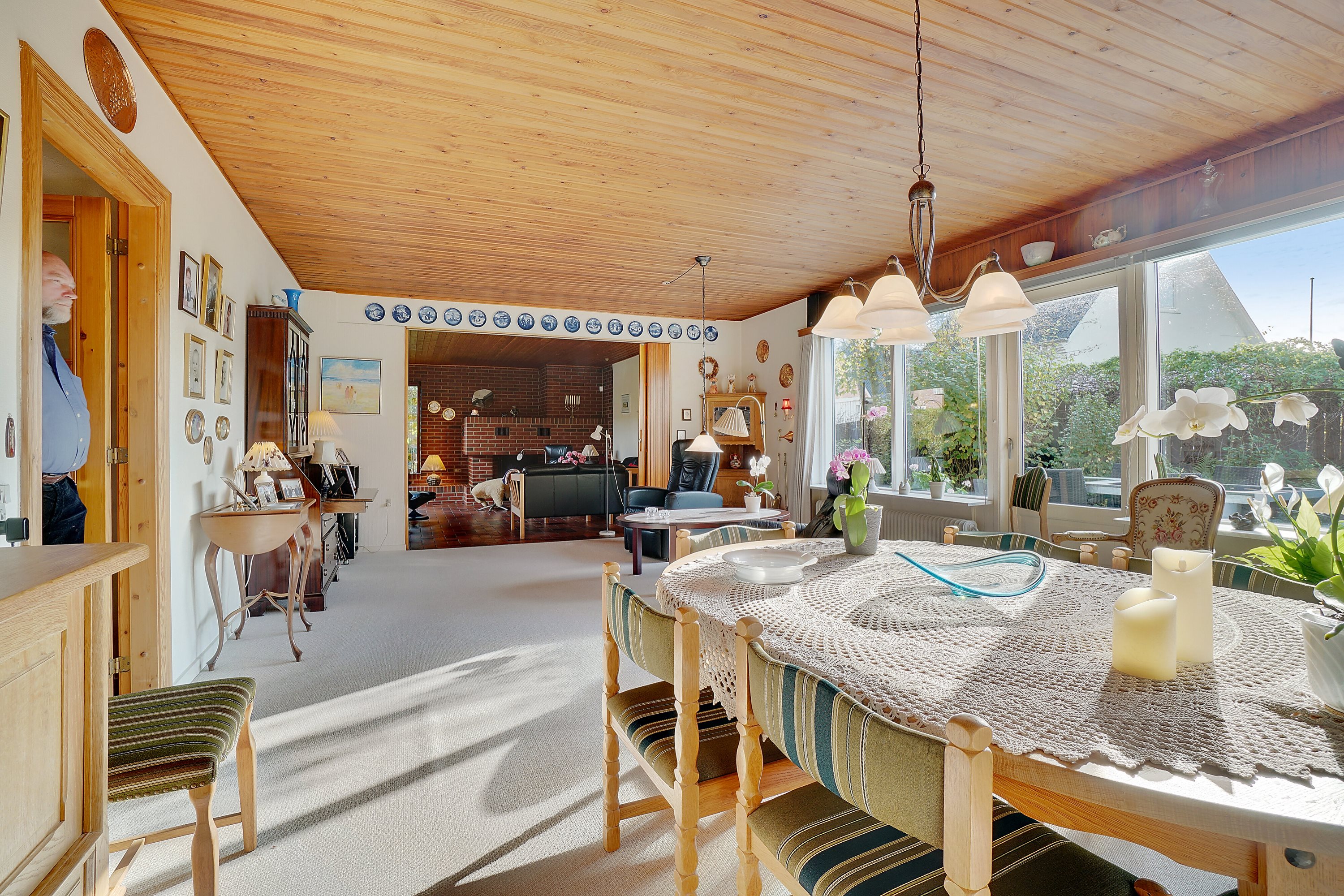 Fremhævet spisestue billede i fuldskærmstilstand. Billede af Engen 14, 7770 Vestervig