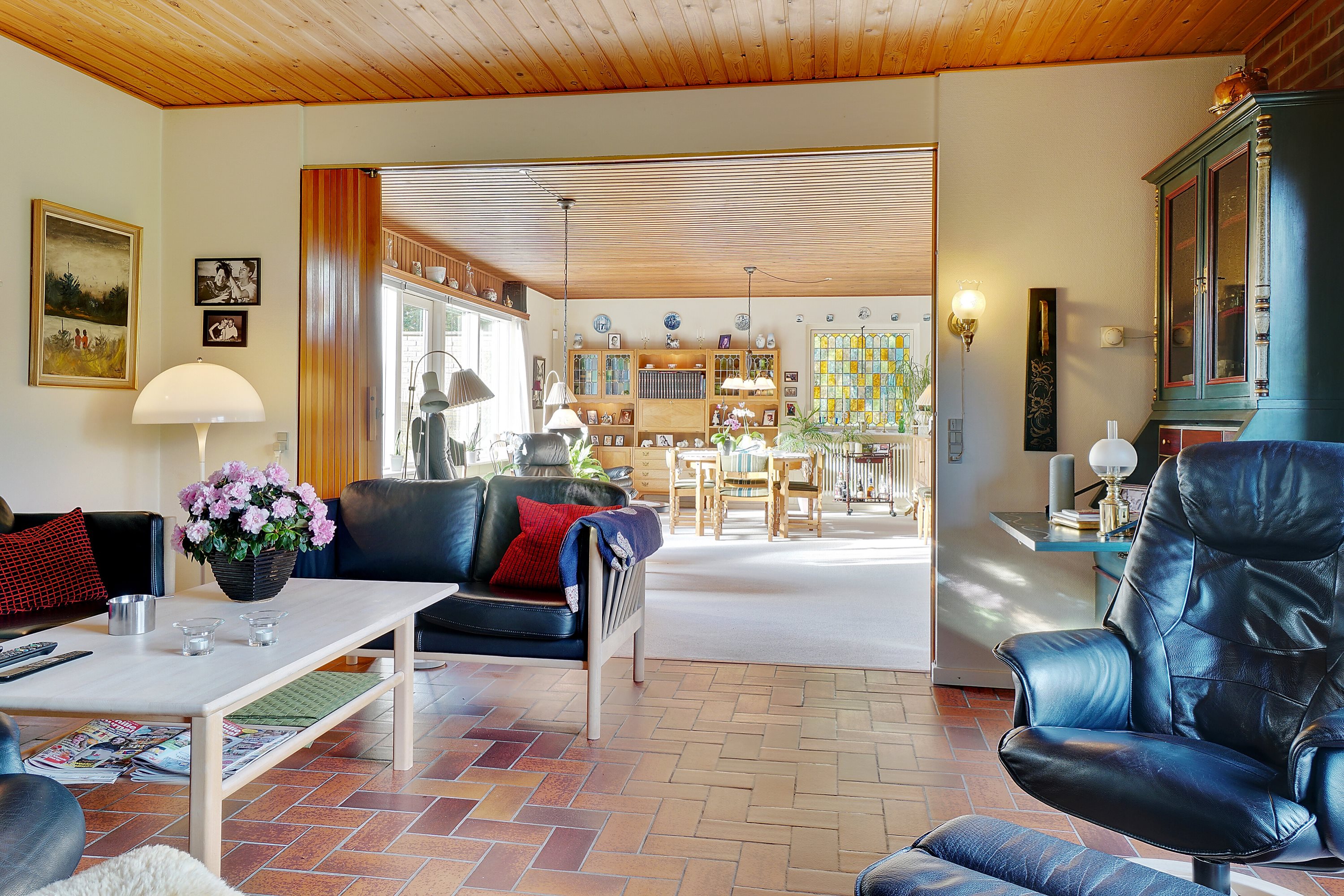 Fremhævet stue billede i fuldskærmstilstand. Billede af Engen 14, 7770 Vestervig