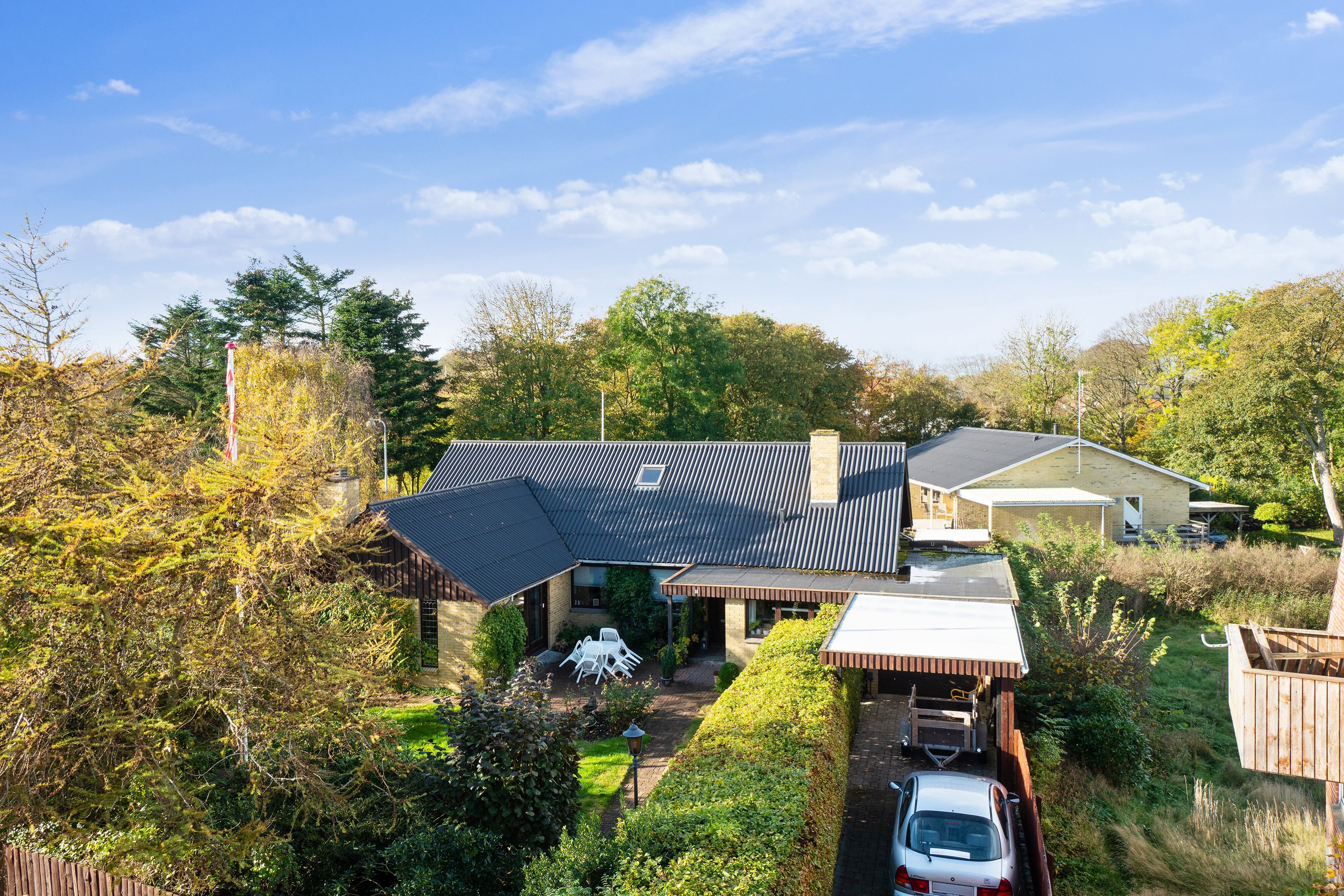 Fremhævet set fra vejen billede i fuldskærmstilstand. Billede af Engen 14, 7770 Vestervig