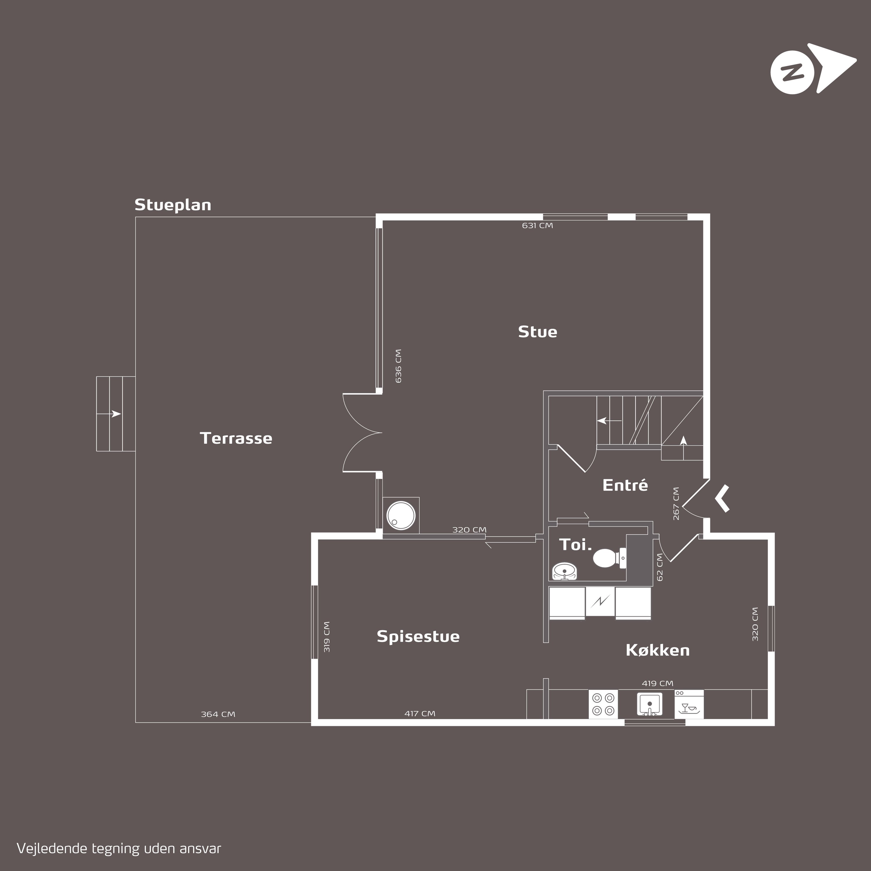 Plantegninger billede af Mørkholtvej 2, 6092 Sønder Stenderup