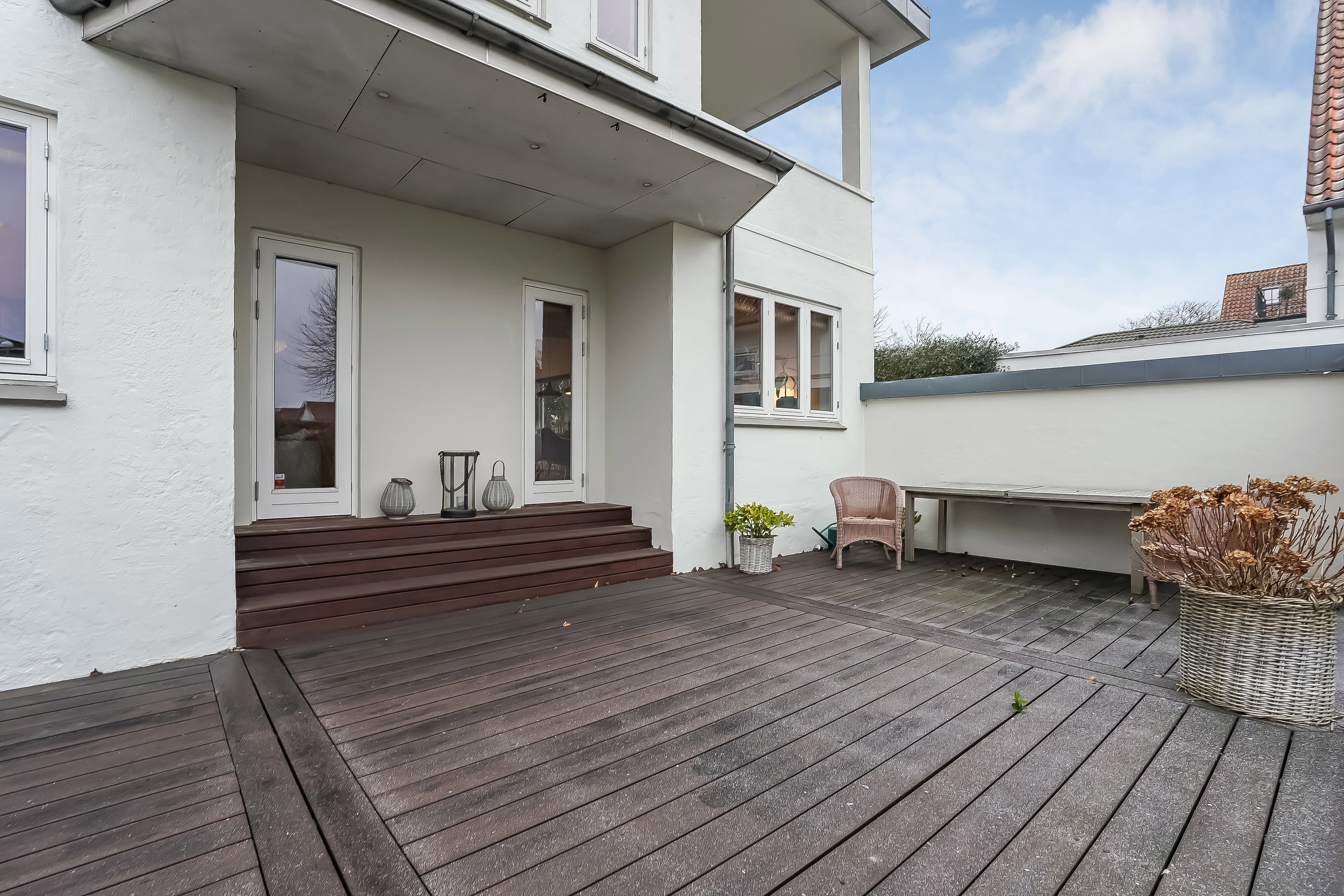 Fremhævet terrasse billede i fuldskærmstilstand. Billede af Ingemannsvej 24, 5230 Odense M