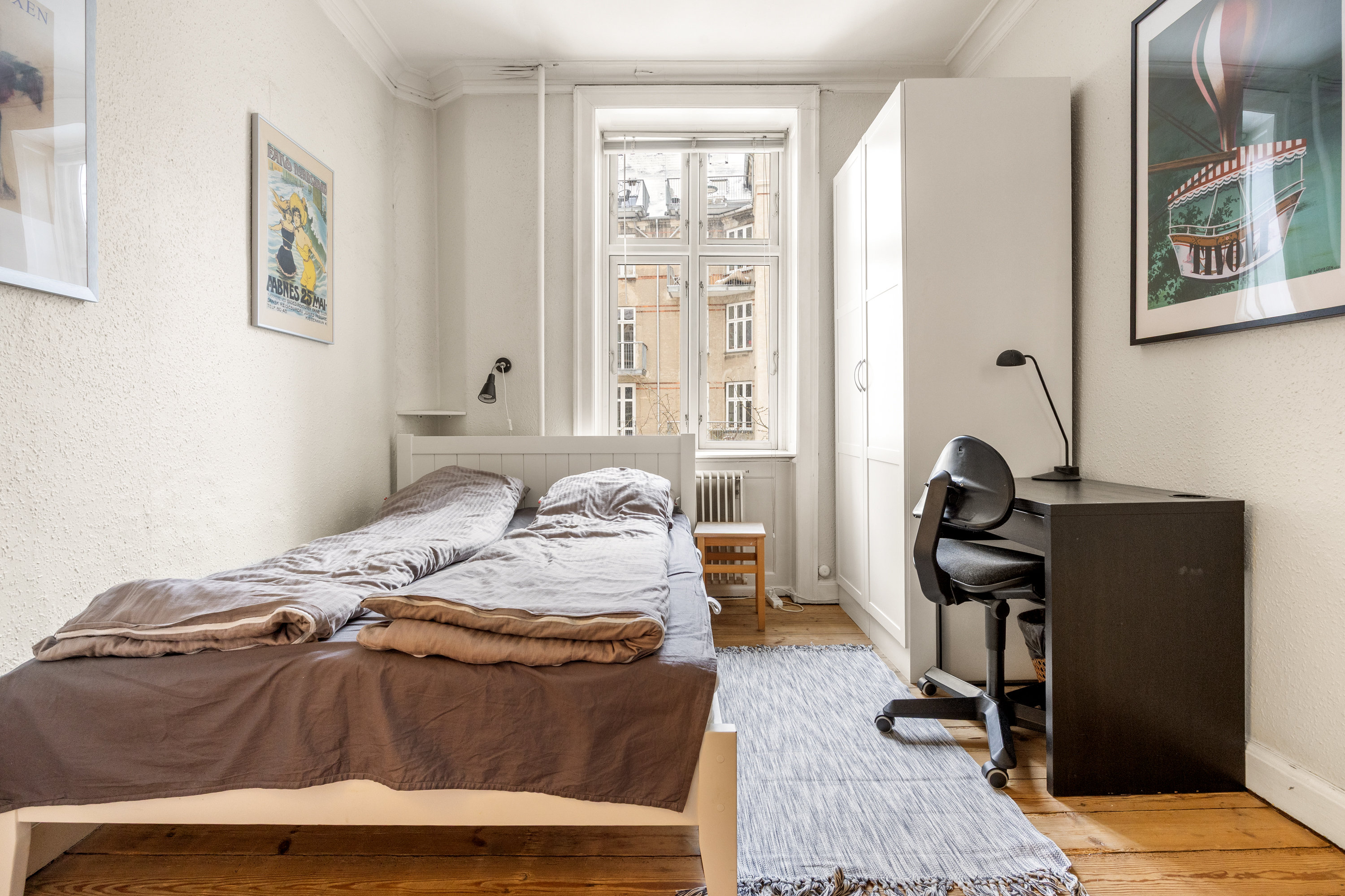 Fremhævet soveværelse billede i fuldskærmstilstand. Billede af Burmeistersgade 15, 2. th., 1429 København K