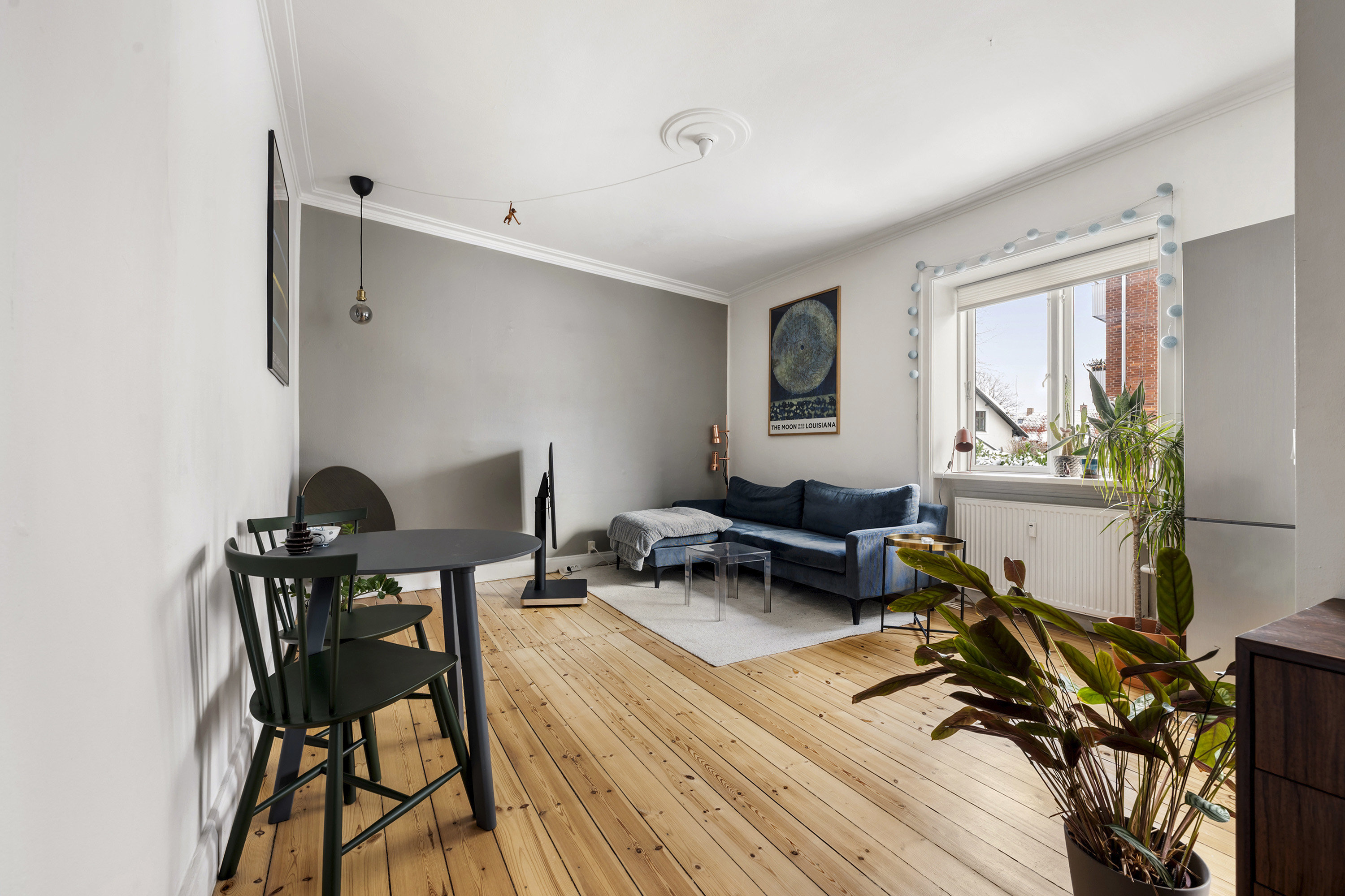 Miniaturebillede 1: stue. Billede af Broholms Alle 40, st.. tv., 2920 Charlottenlund