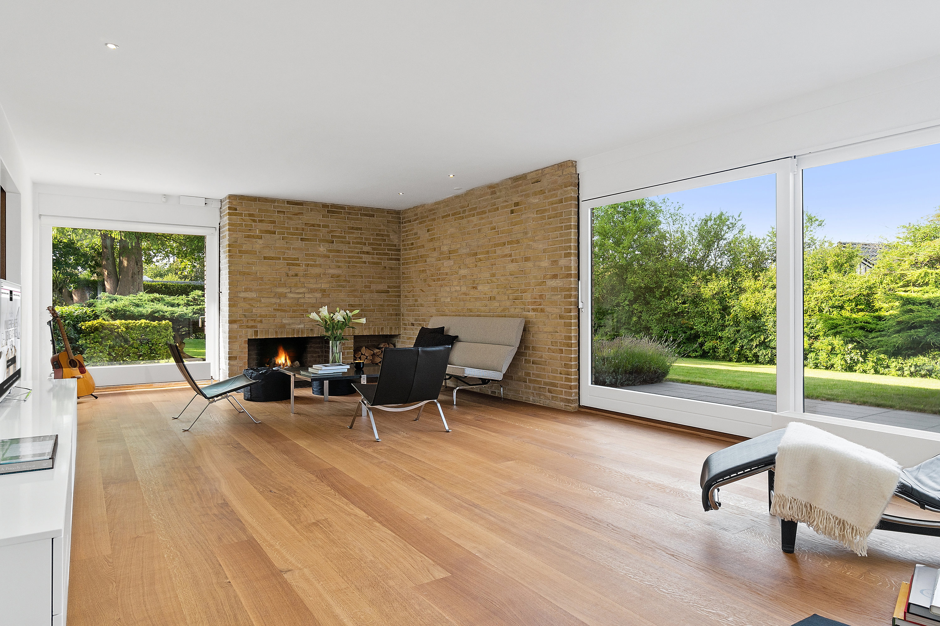 Fremhævet opholdsstue billede i fuldskærmstilstand. Billede af Hvidegårdsparken 68, 2800 Kongens Lyngby