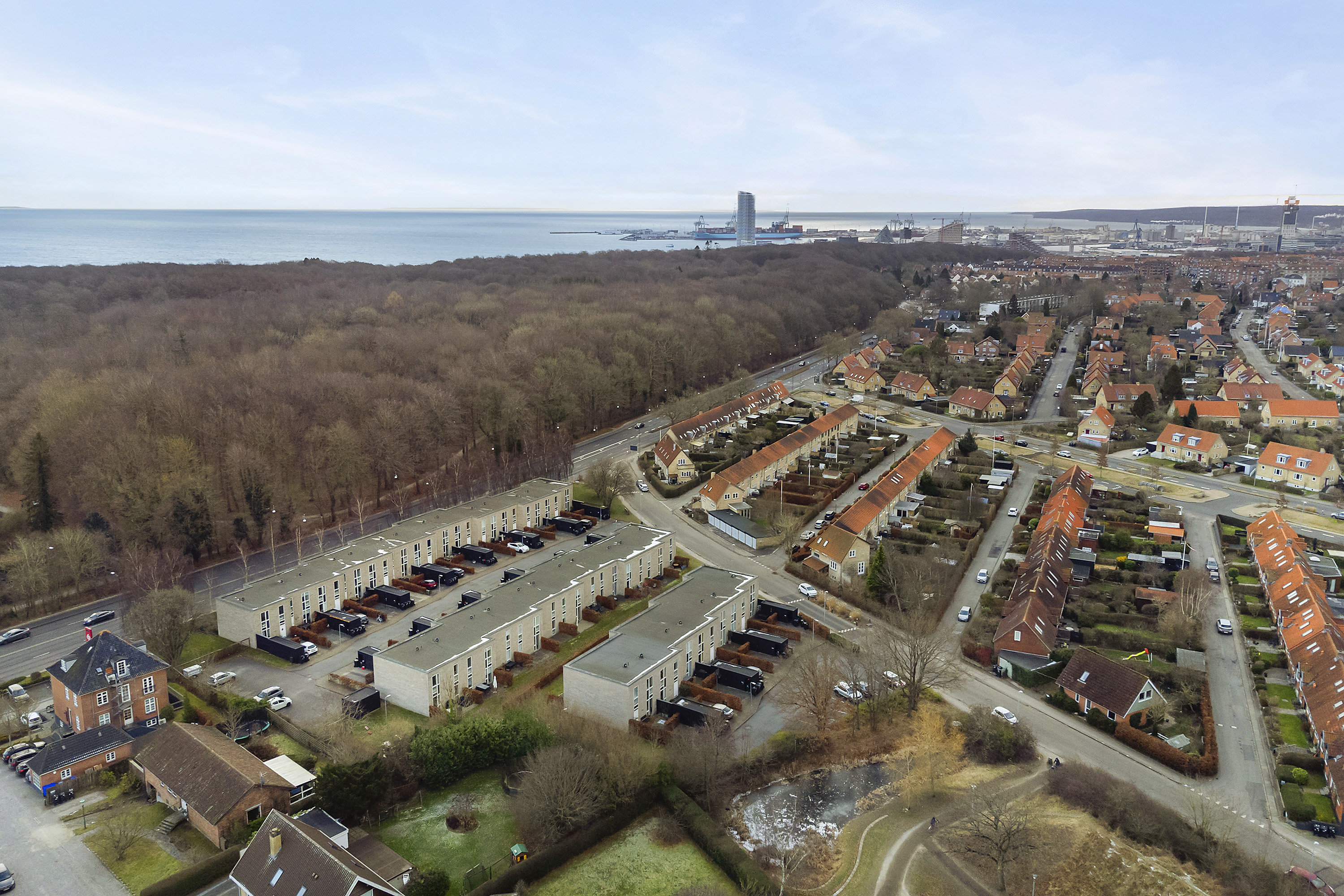 Fremhævet ejendommen billede i fuldskærmstilstand. Billede af Gustav Holms Vej 12, Risvangen, 8200 Aarhus N